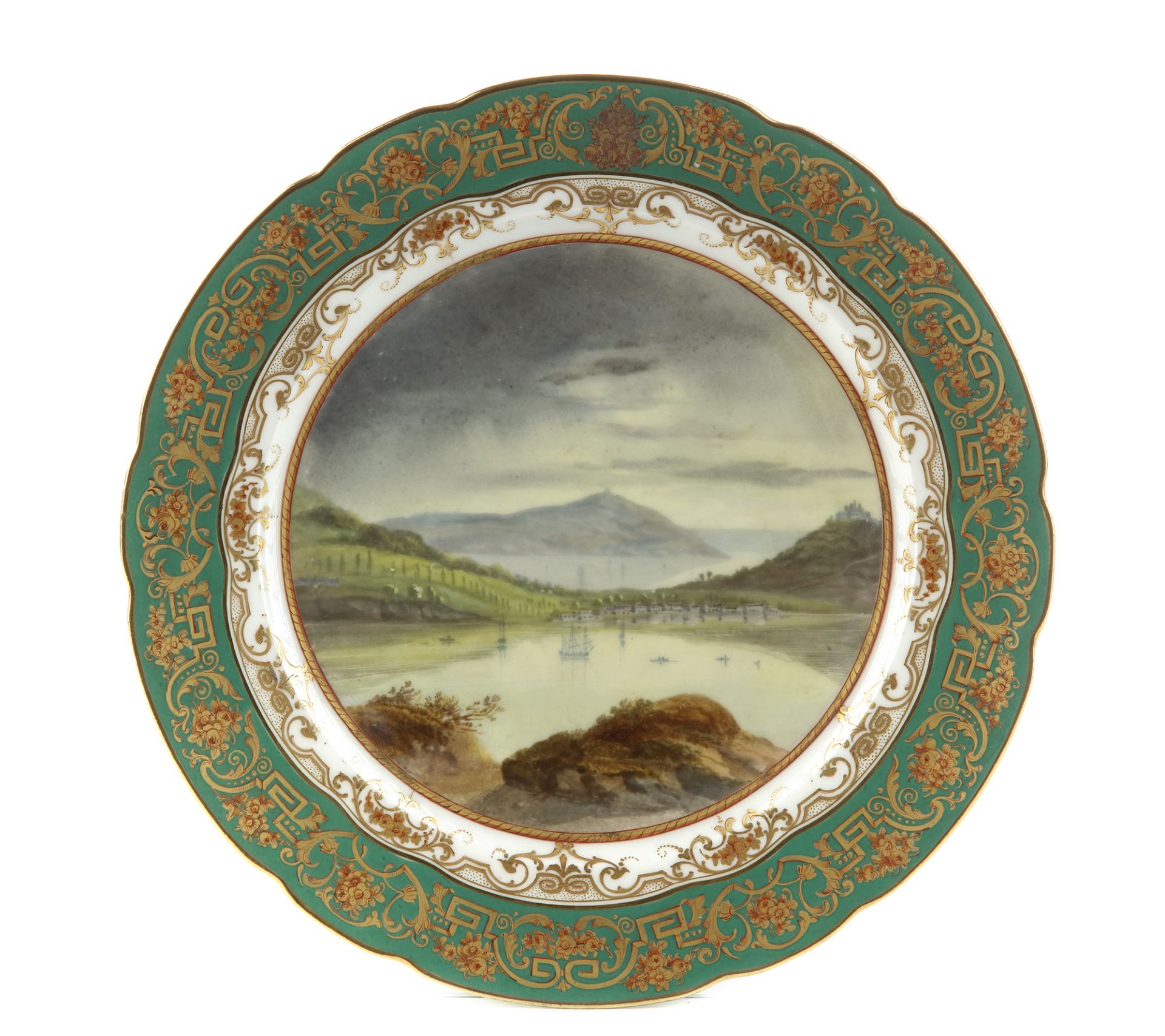 AN EXTRAORDINARY SET OF 40 PARIS PORCELAIN PLATES, PARIS, CIRCA 1850 - Bild 25 aus 81