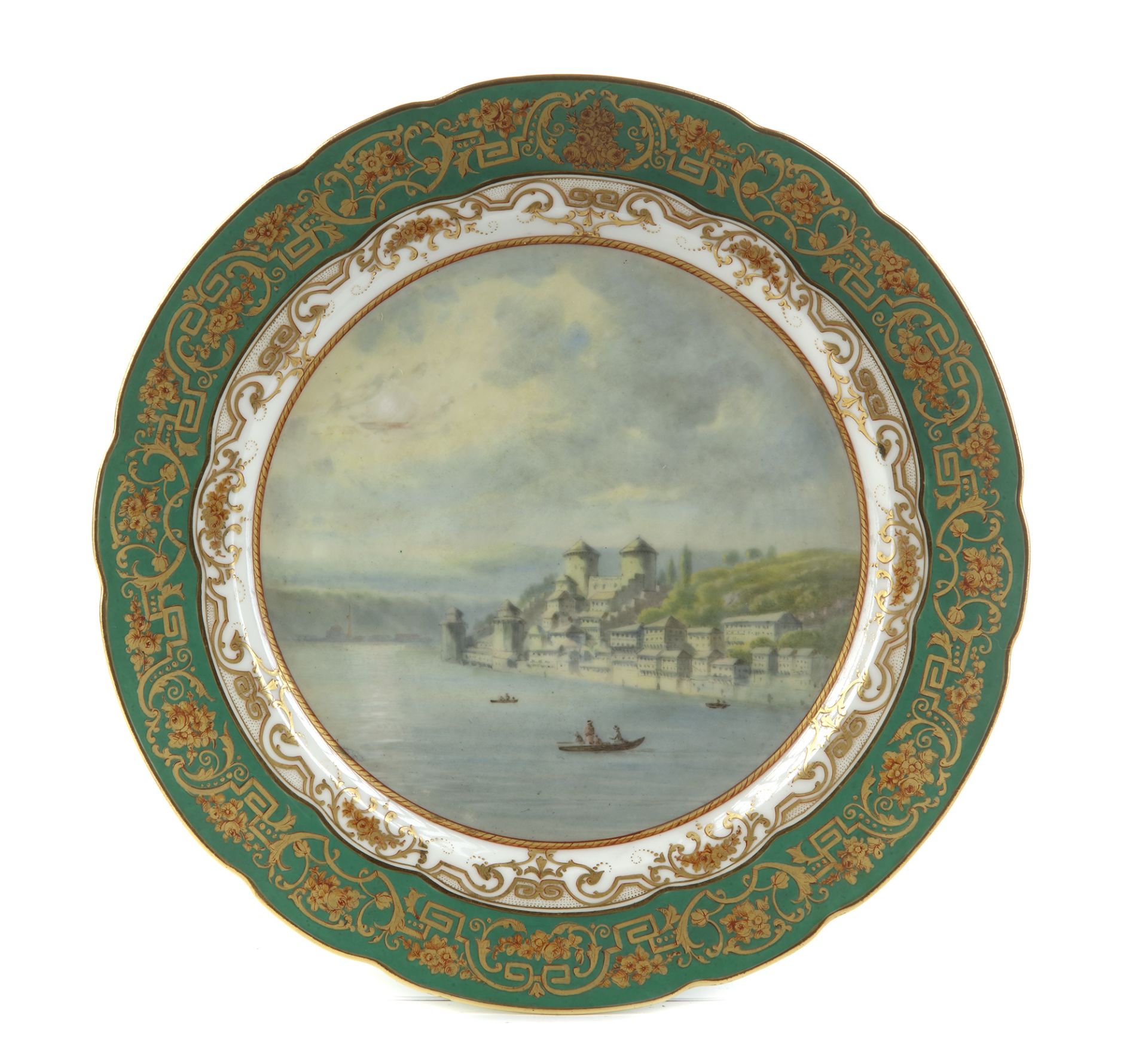 AN EXTRAORDINARY SET OF 40 PARIS PORCELAIN PLATES, PARIS, CIRCA 1850 - Bild 24 aus 81