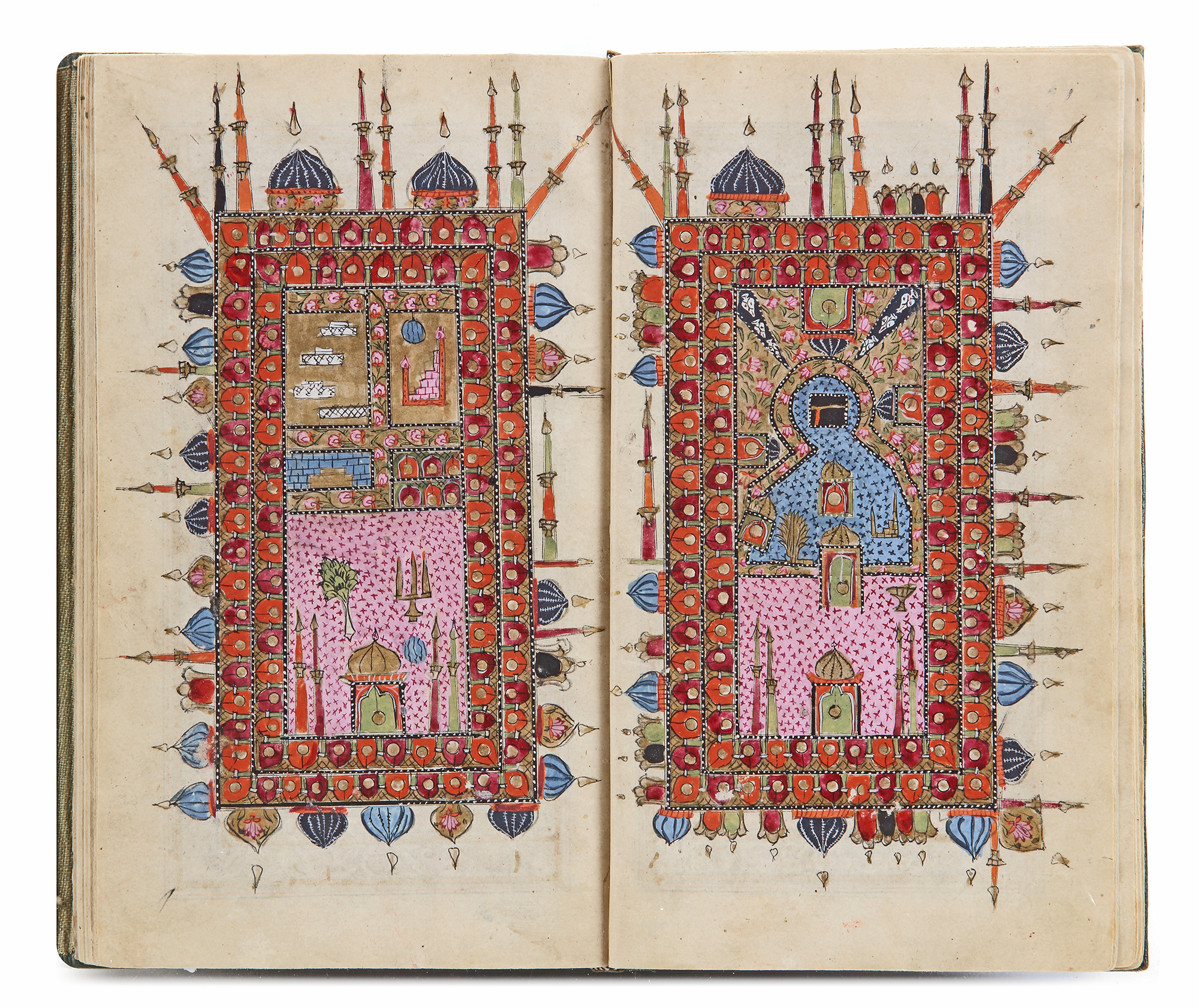 AN ILLUMINATED COLLECTION OF PRAYERS, INCLUDING DALA’IL AL-KHAYRAT, KASHMIR,19TH CENTURY - Image 2 of 8