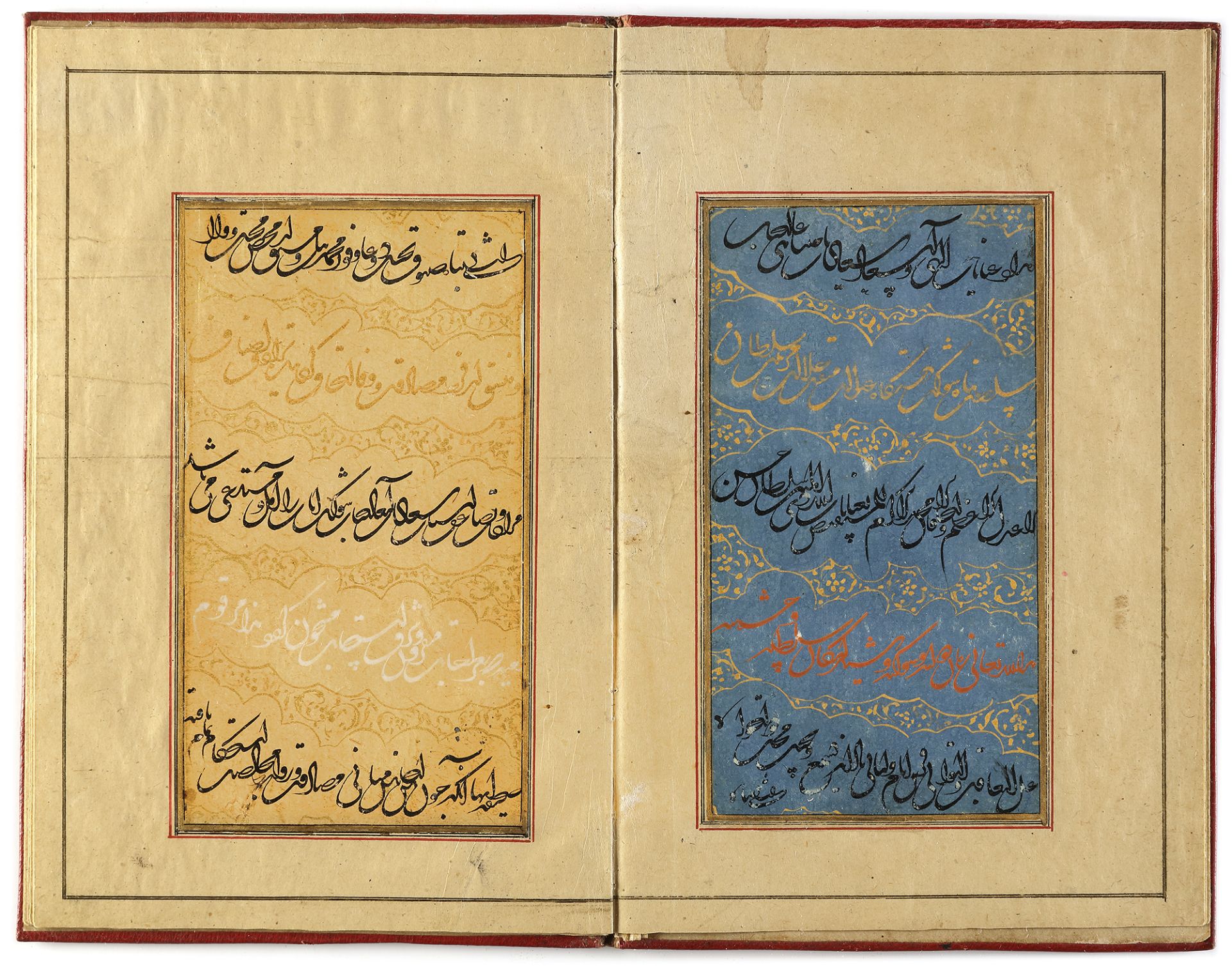 A MANUSCRIPT OF POETRY, SIGNED BY IKHTIYAR AL-MUNSHI, PERSIA, SAVAFID, DATED 975 AH/1567-68 AD