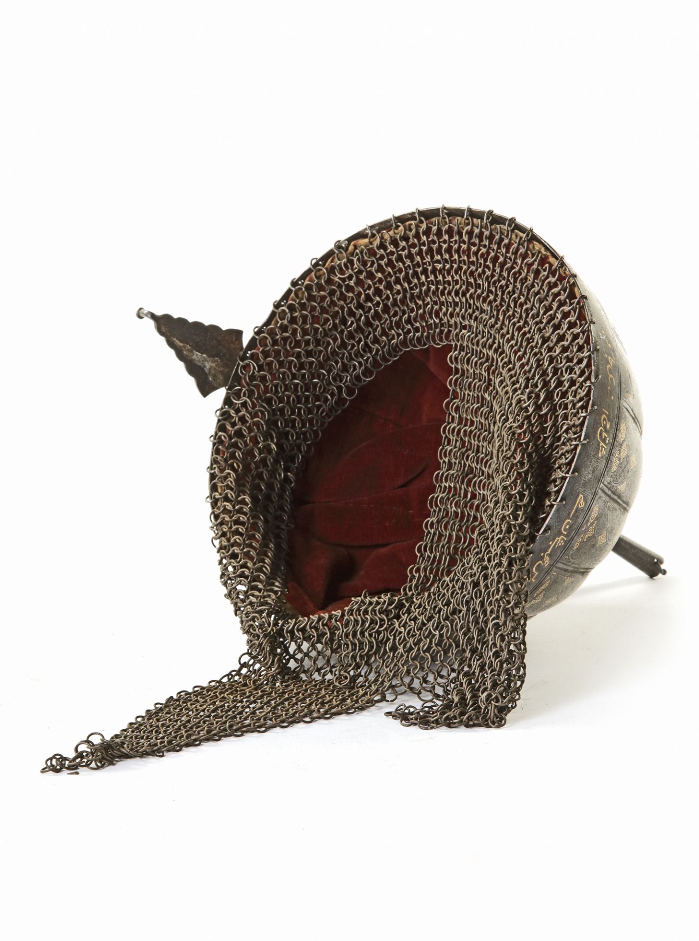 A PERSIAN QAJAR HELMET, EARLY 19TH CENTURY - Bild 7 aus 10