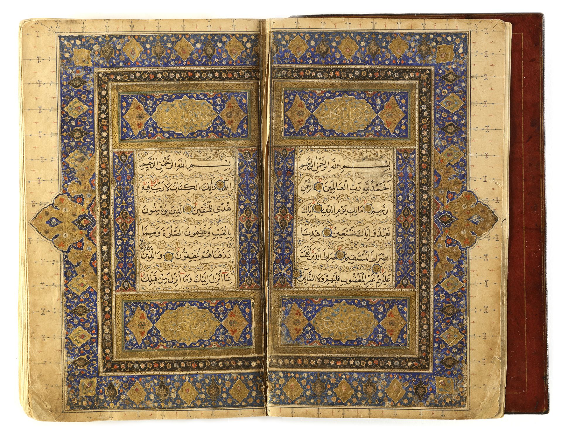 A TIMURID QURAN SIGNED NOUR AL-DIN MUHAMMAD BIN MUHIEYH AL-HERAWI, DATED 961 AH/1553 AD - Bild 4 aus 5