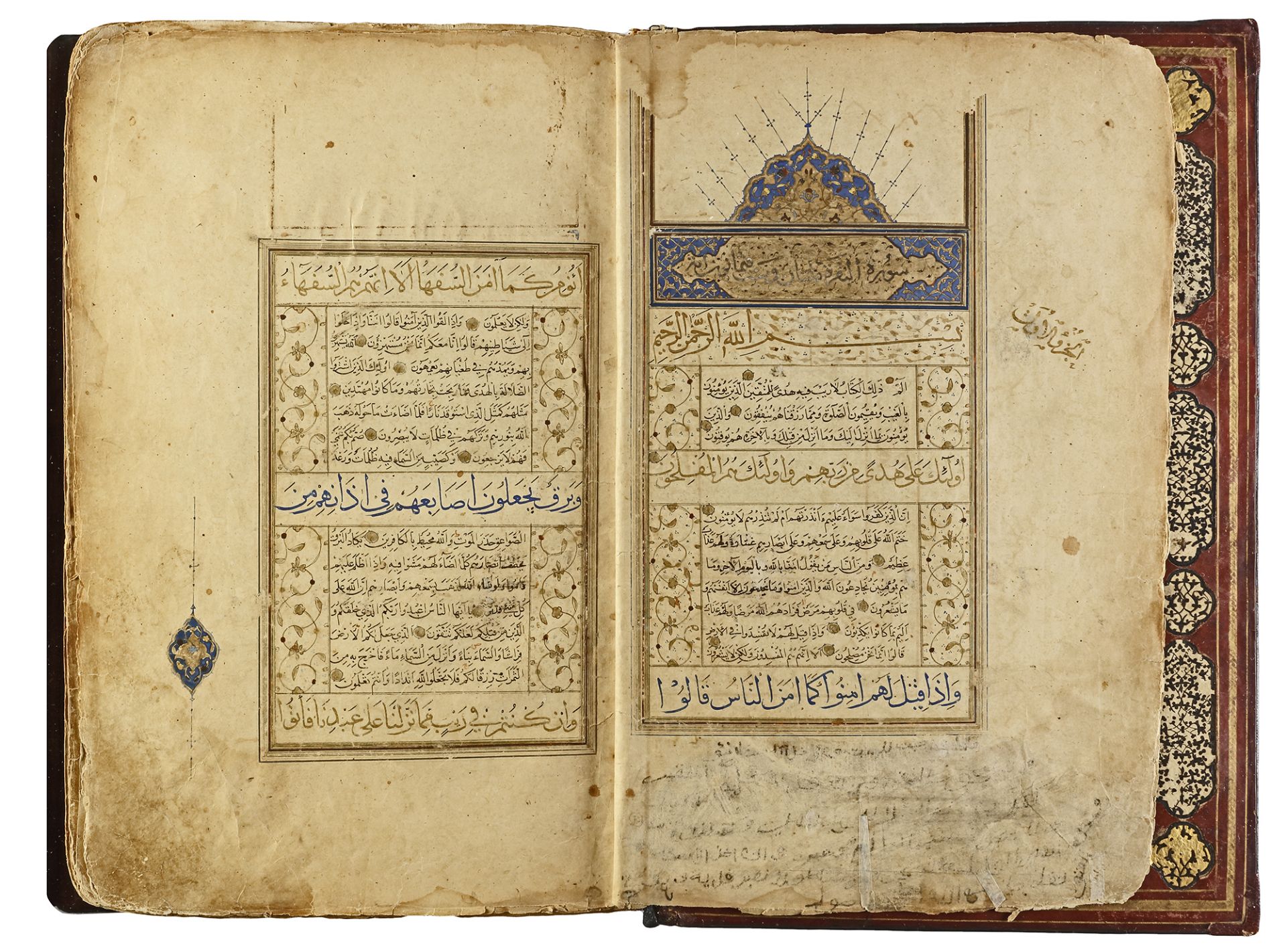 A PERSIAN SAFAVID QURAN SHIRAZ, 16TH CENTURY - Bild 12 aus 15