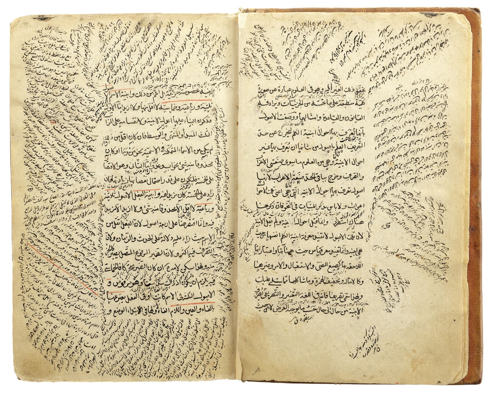 NIZAM'S SHARH ON AL-SHAFIA BY IBN HAJIB IN 1100 AH/1688 AD