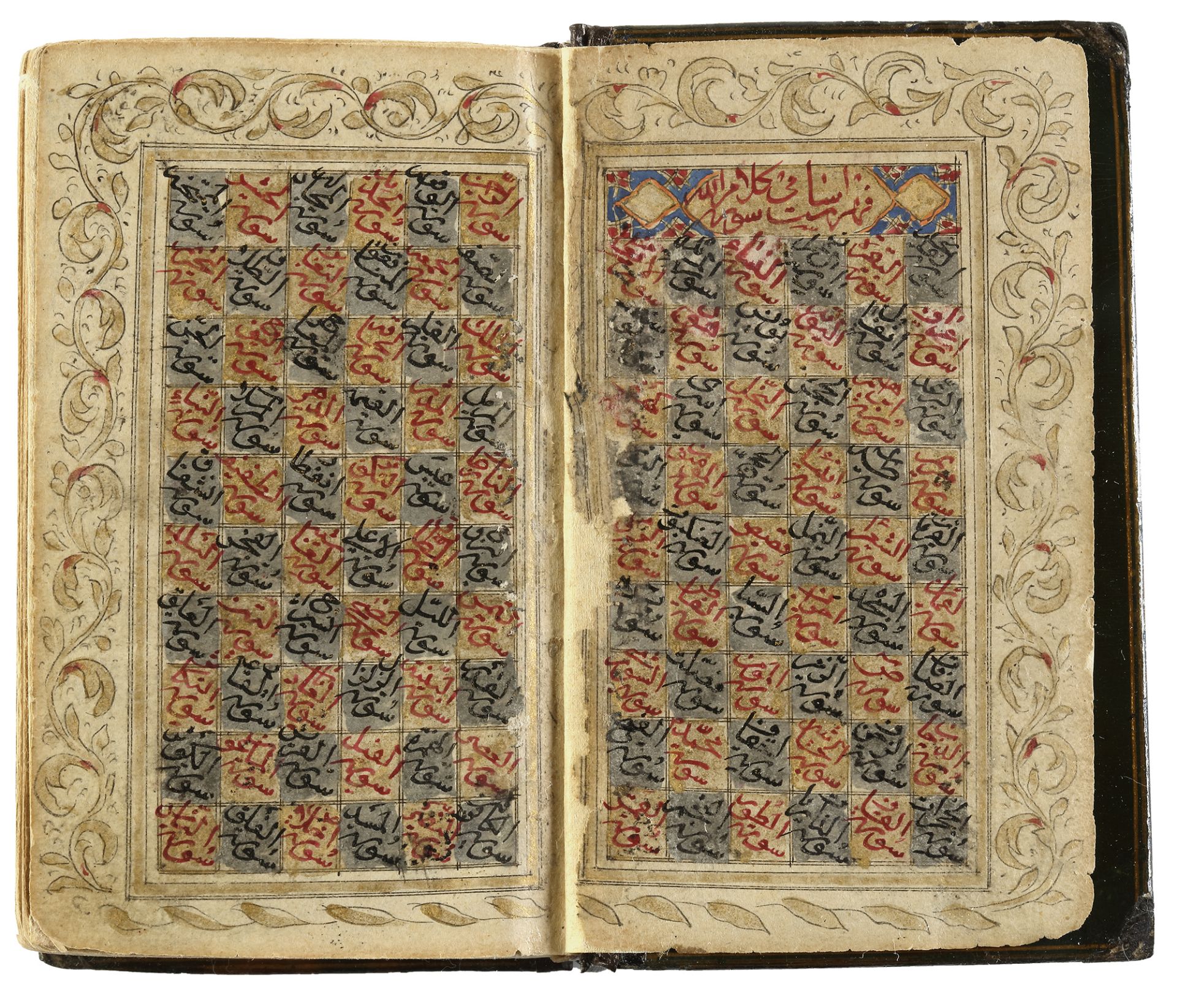 A QAJAR MINIATURE QURAN, PERSIA,18TH CENTURY - Image 4 of 6