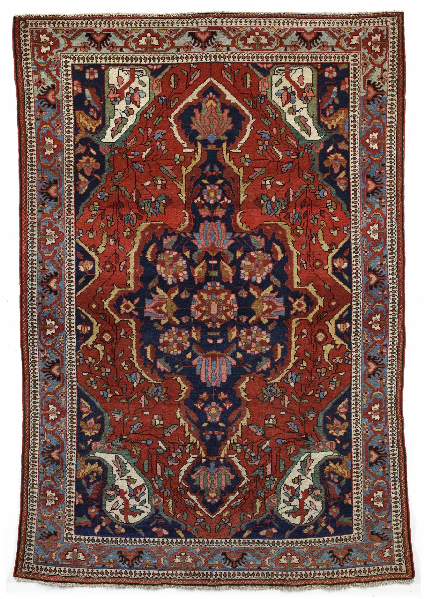 A SAROUK FARAHAN RUG, LATE 19TH CENTURY