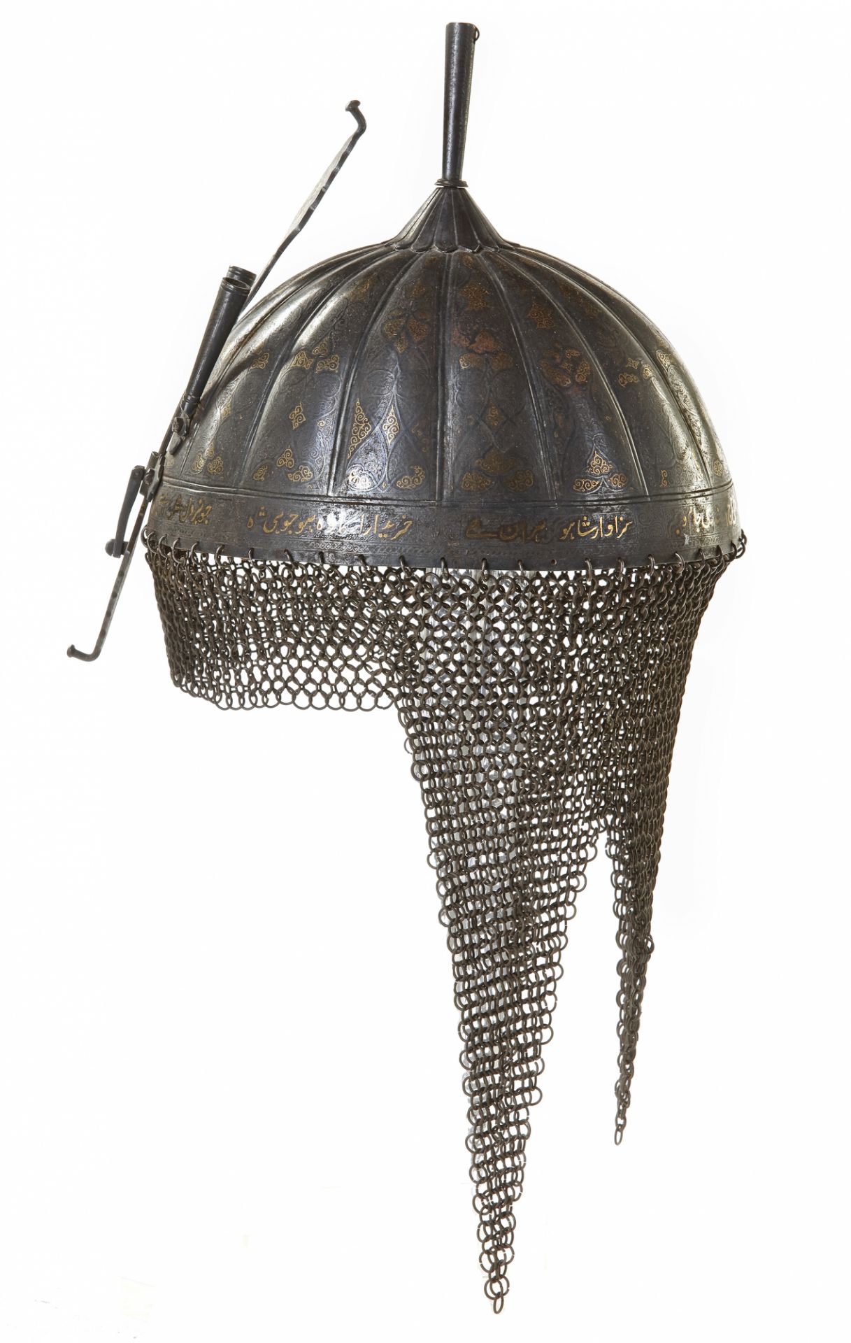 A PERSIAN QAJAR HELMET, EARLY 19TH CENTURY - Bild 9 aus 10