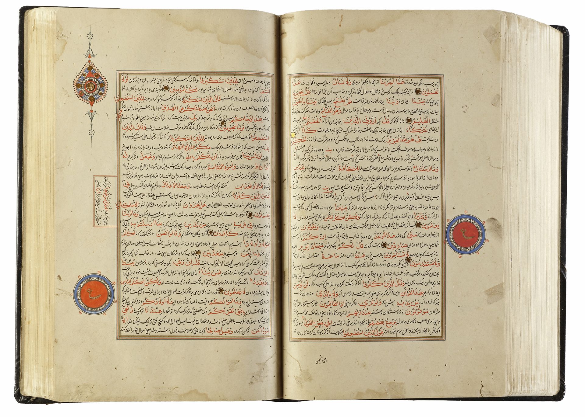 JAWAHER AL-TAFISR LE TOHFAT AL-AMIR BY HUSAIN KASHEFI, SULTANATE INDIA, 897 AH/149 AD - Bild 4 aus 11