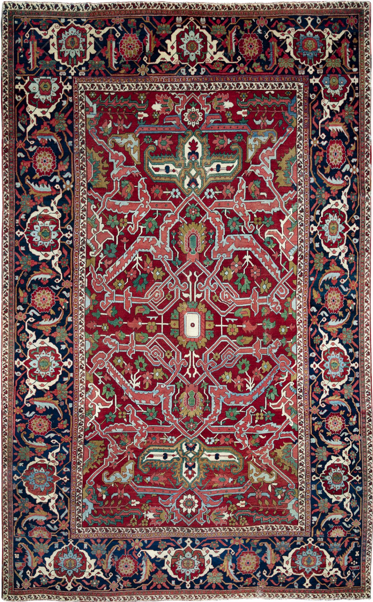 HERIZ SERAPI RUG, NORTH WEST PERSIA , LATE 19TH CENTURY - Bild 2 aus 2