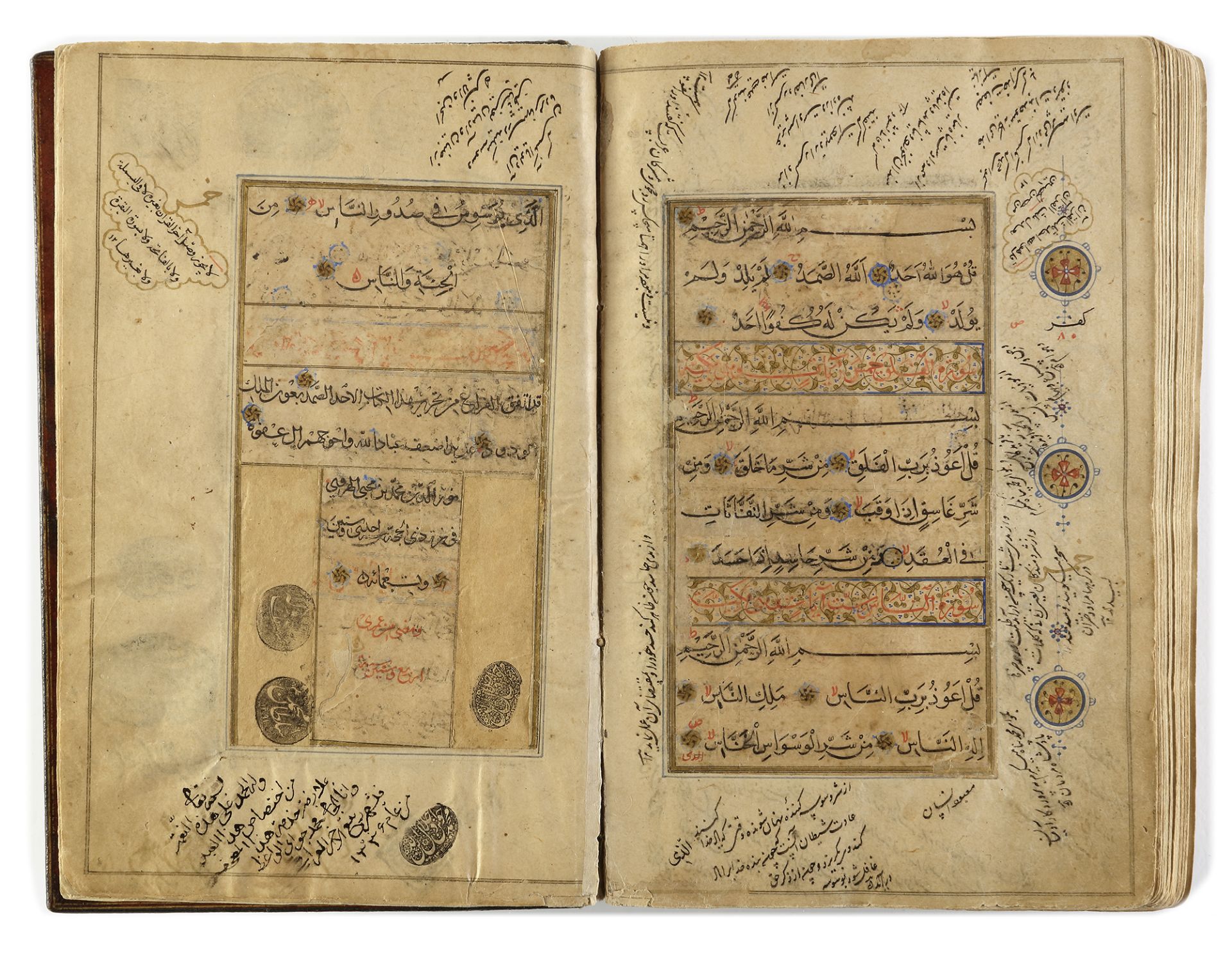 A TIMURID QURAN SIGNED NOUR AL-DIN MUHAMMAD BIN MUHIEYH AL-HERAWI, DATED 961 AH/1553 AD - Bild 2 aus 5