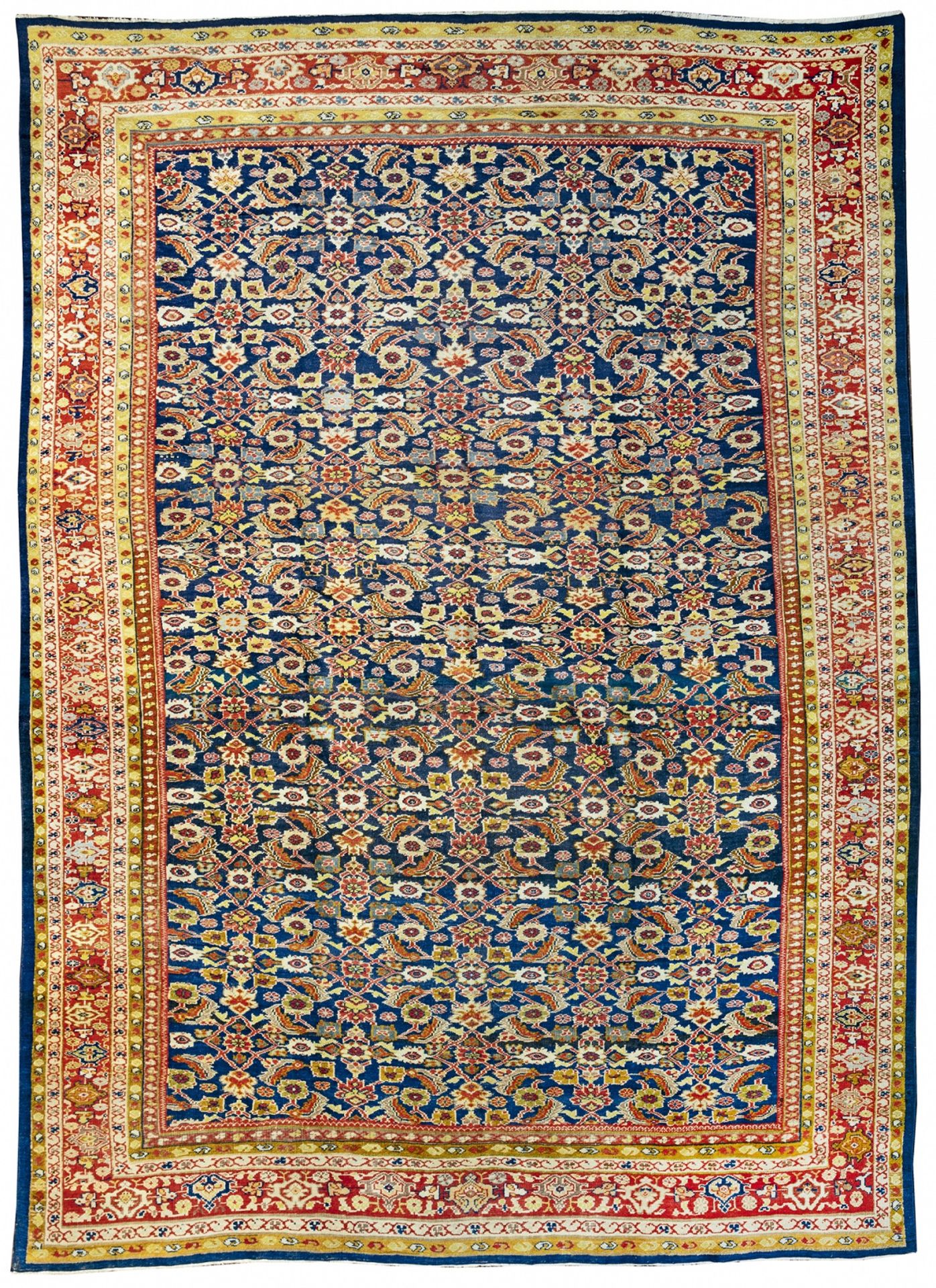 A ZIEGLER MAHAL CARPET, WEST PERSIA, 19TH CENTURY