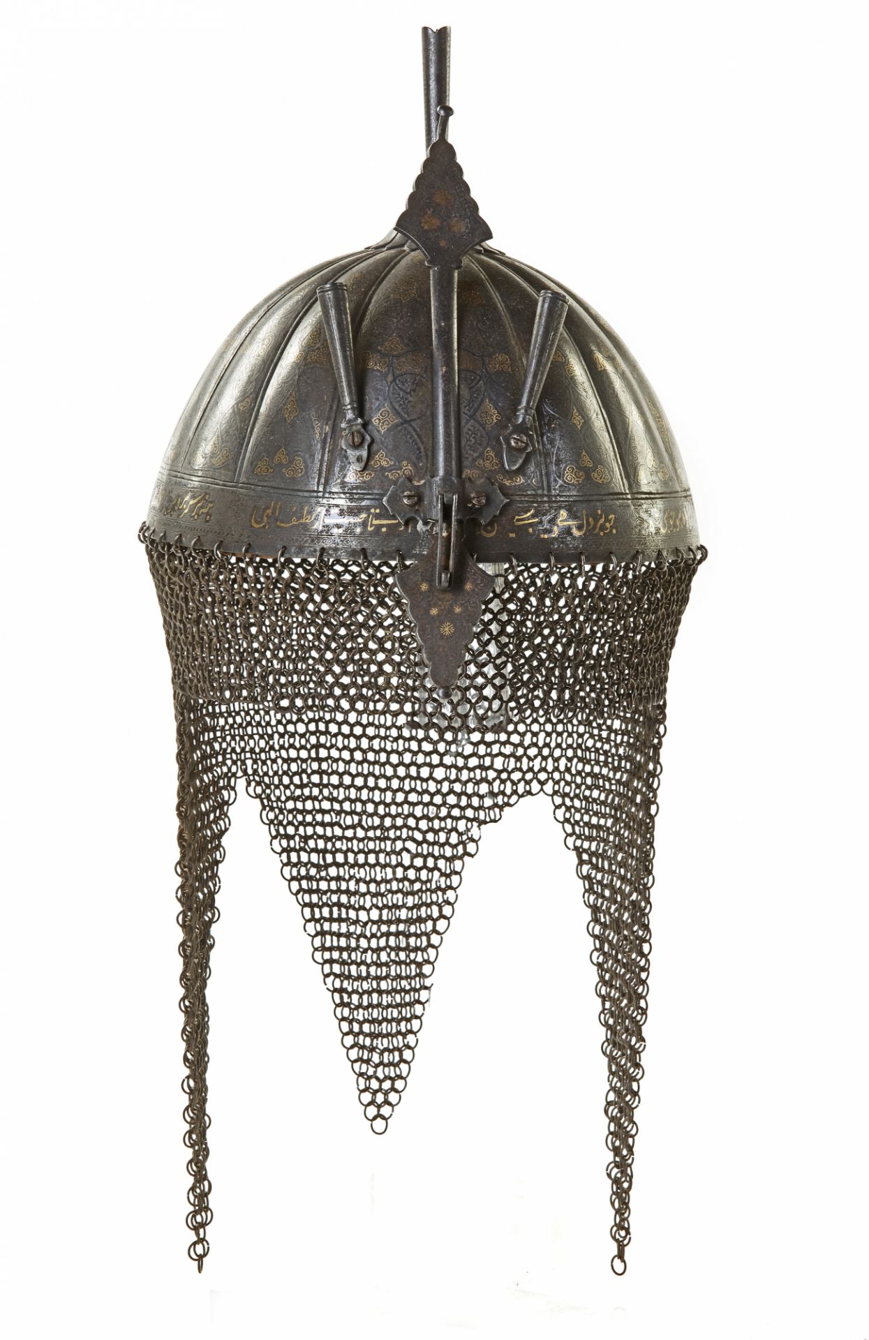 A PERSIAN QAJAR HELMET, EARLY 19TH CENTURY - Bild 2 aus 10