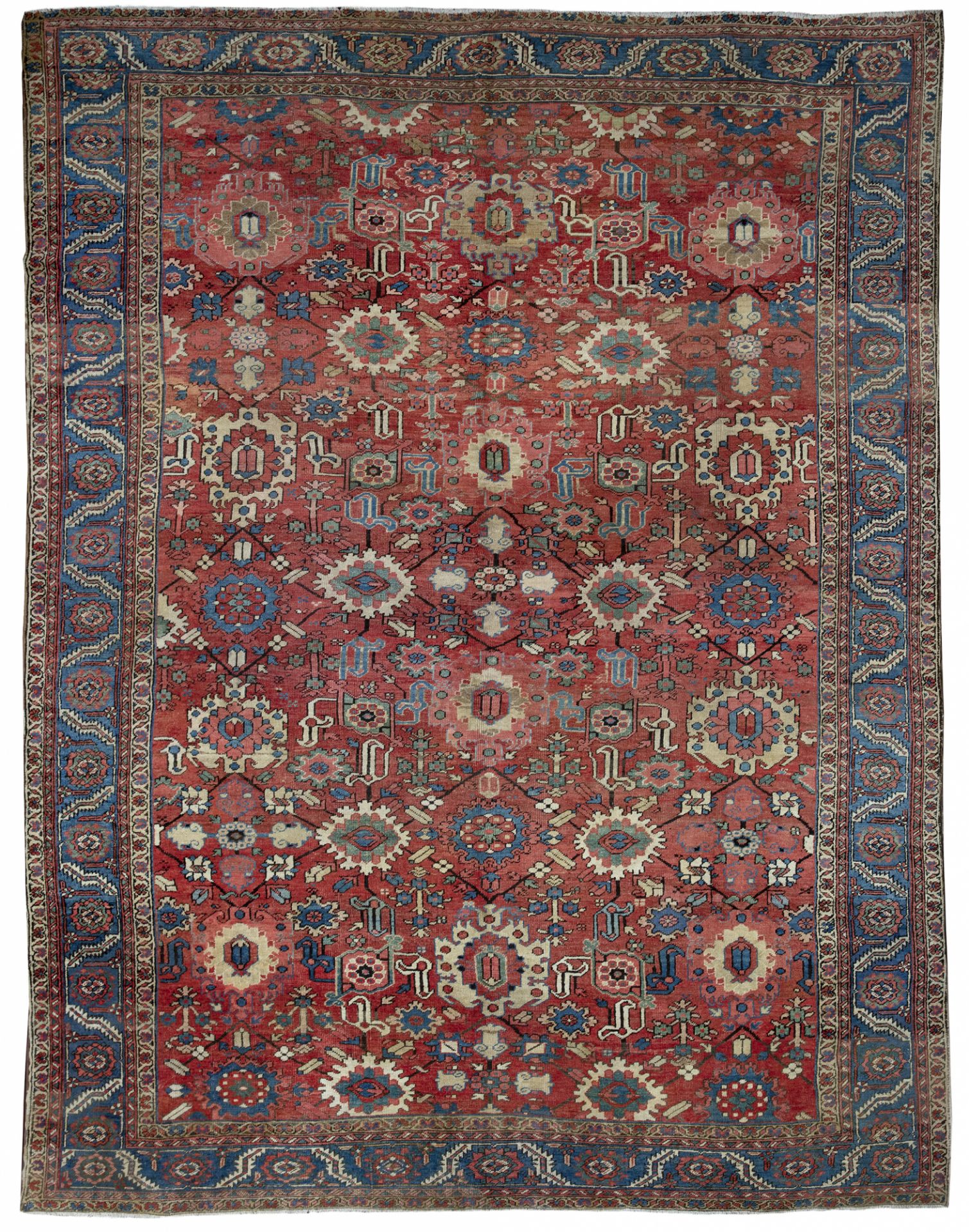 A LARGE BAGSCHEICH CARPET, NORTH WEST PERSIA, LATE 19TH CENTURY