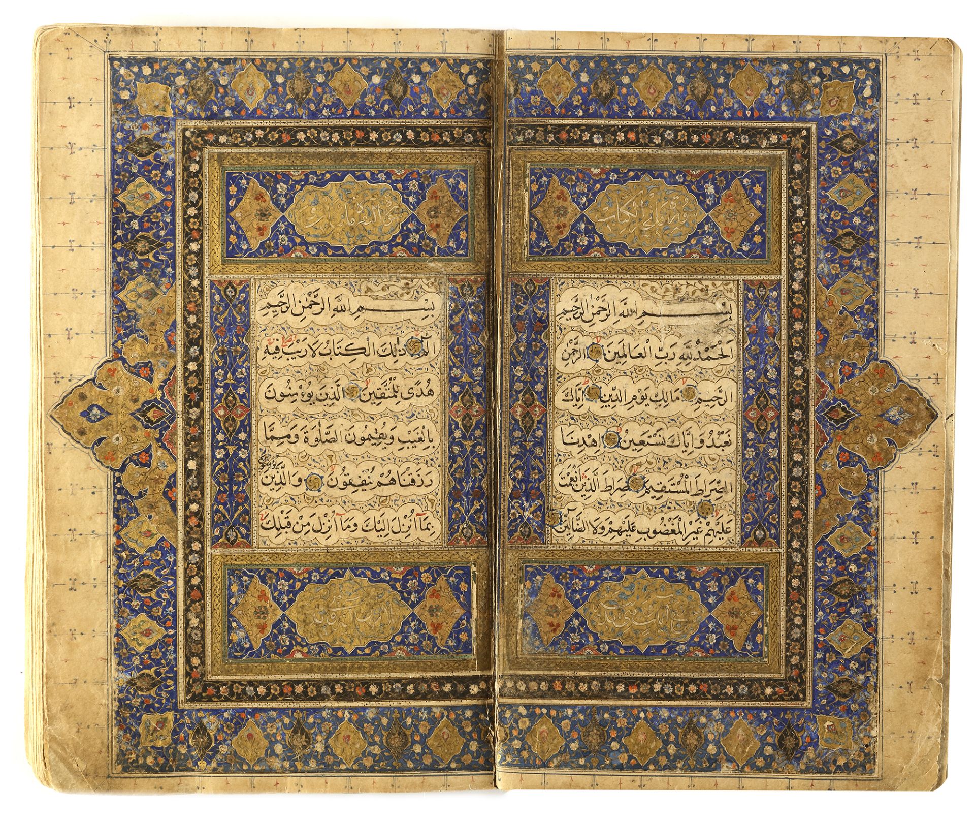 A TIMURID QURAN SIGNED NOUR AL-DIN MUHAMMAD BIN MUHIEYH AL-HERAWI, DATED 961 AH/1553 AD