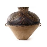 A CHINESE NEOLITHIC PAINTED POTTERY JAR, MAJIAYAO CULTURE, MID TO LATE 3RD MILLENIUM BC