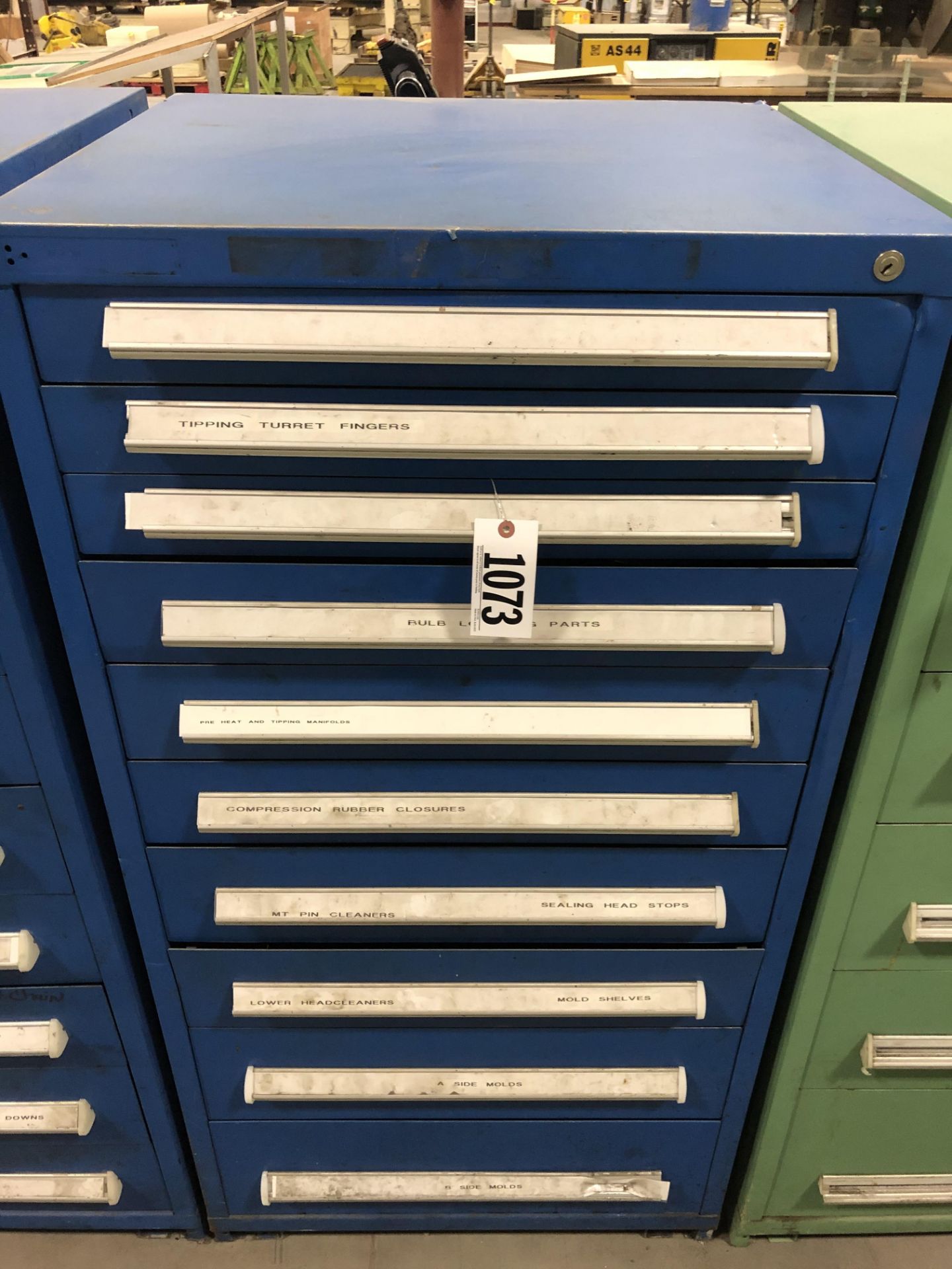 Stanley Vidmar 10 drawer storage cabinet - Image 2 of 2