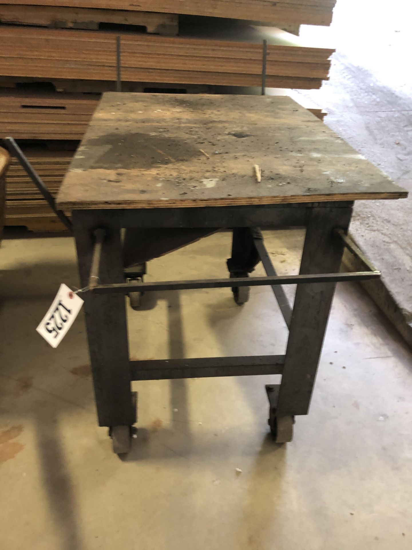 Steel shop cart