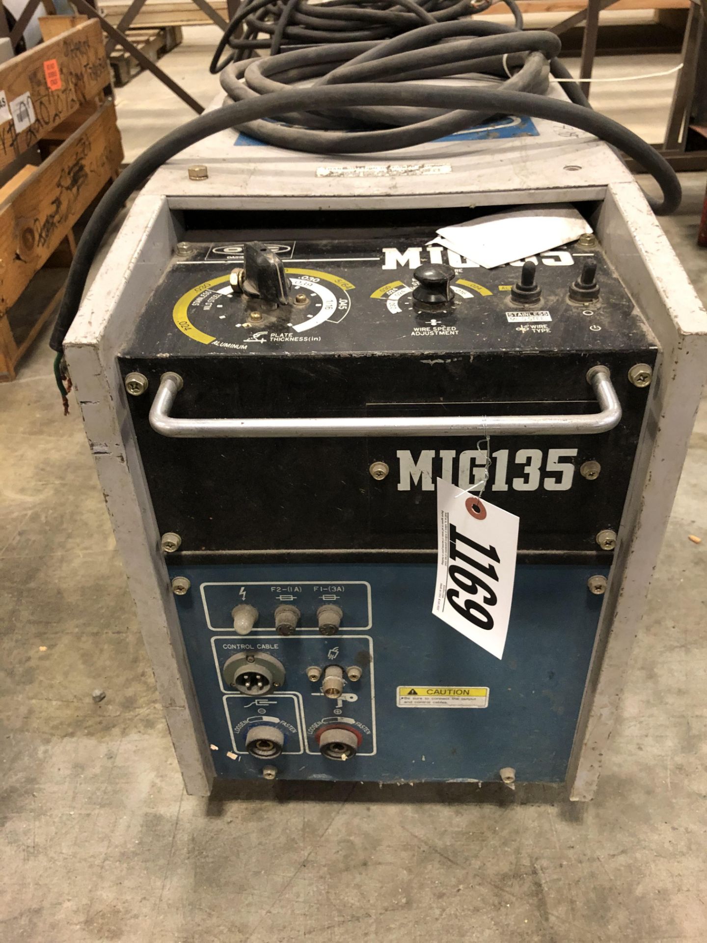 OTC 135 mig welder - Image 3 of 6