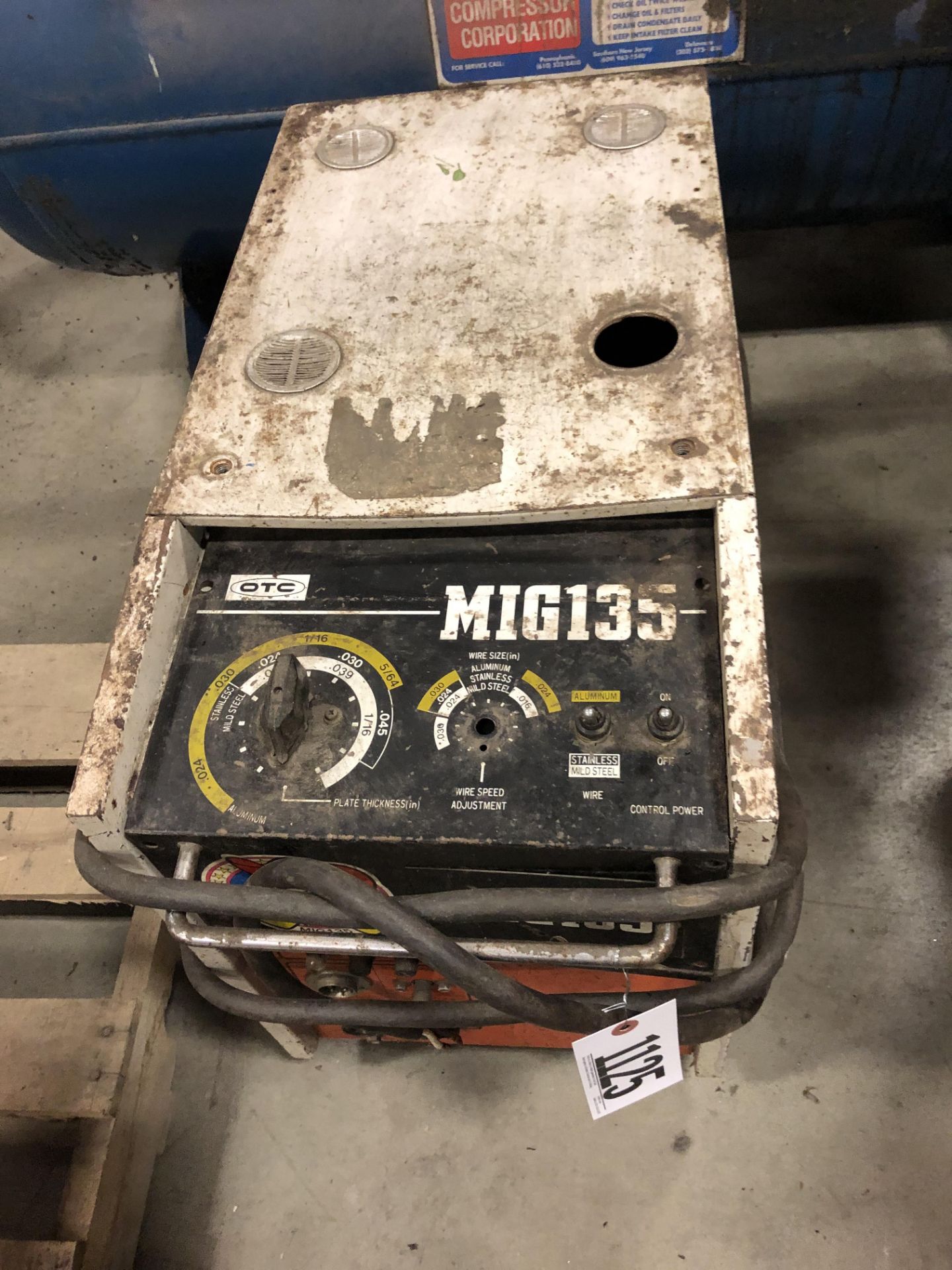 OTC MIG135 mig welder