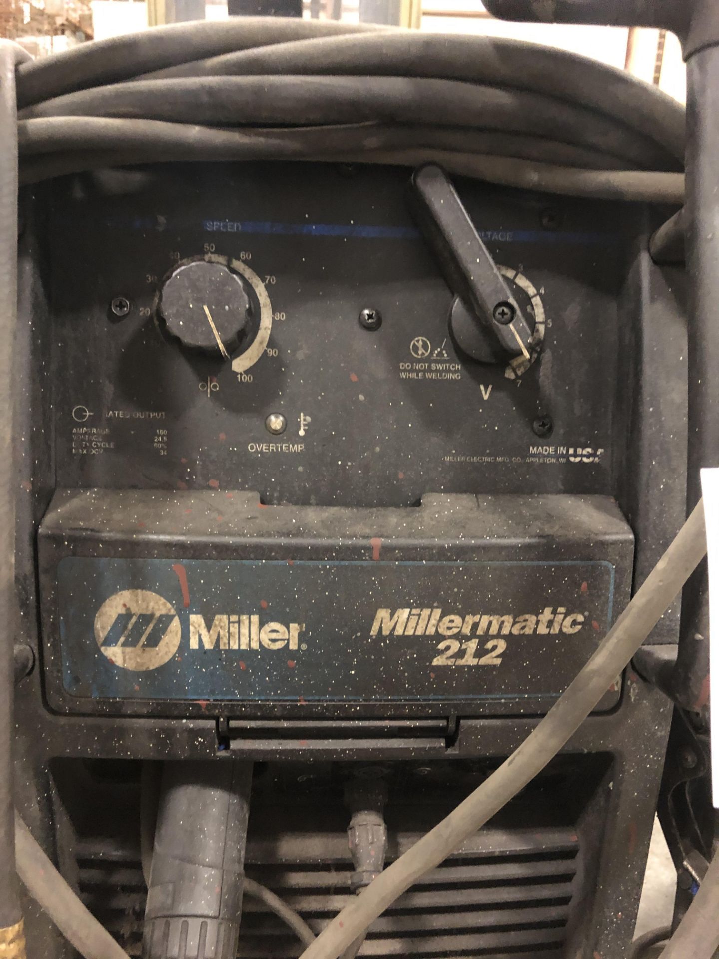 Millermatic 212 160 amp welder, 2008 year model