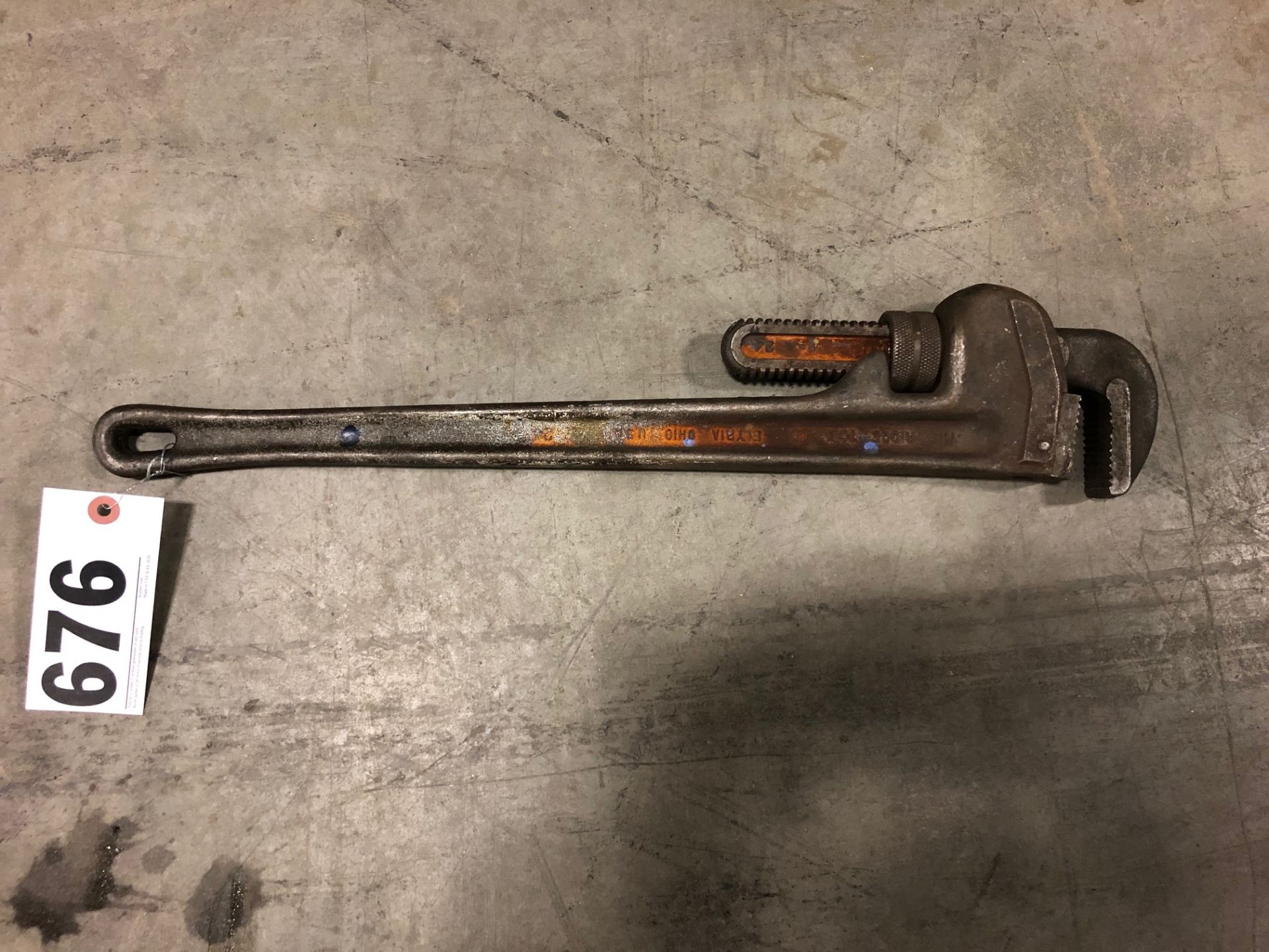 Ridgid 24” HD pipe wrench