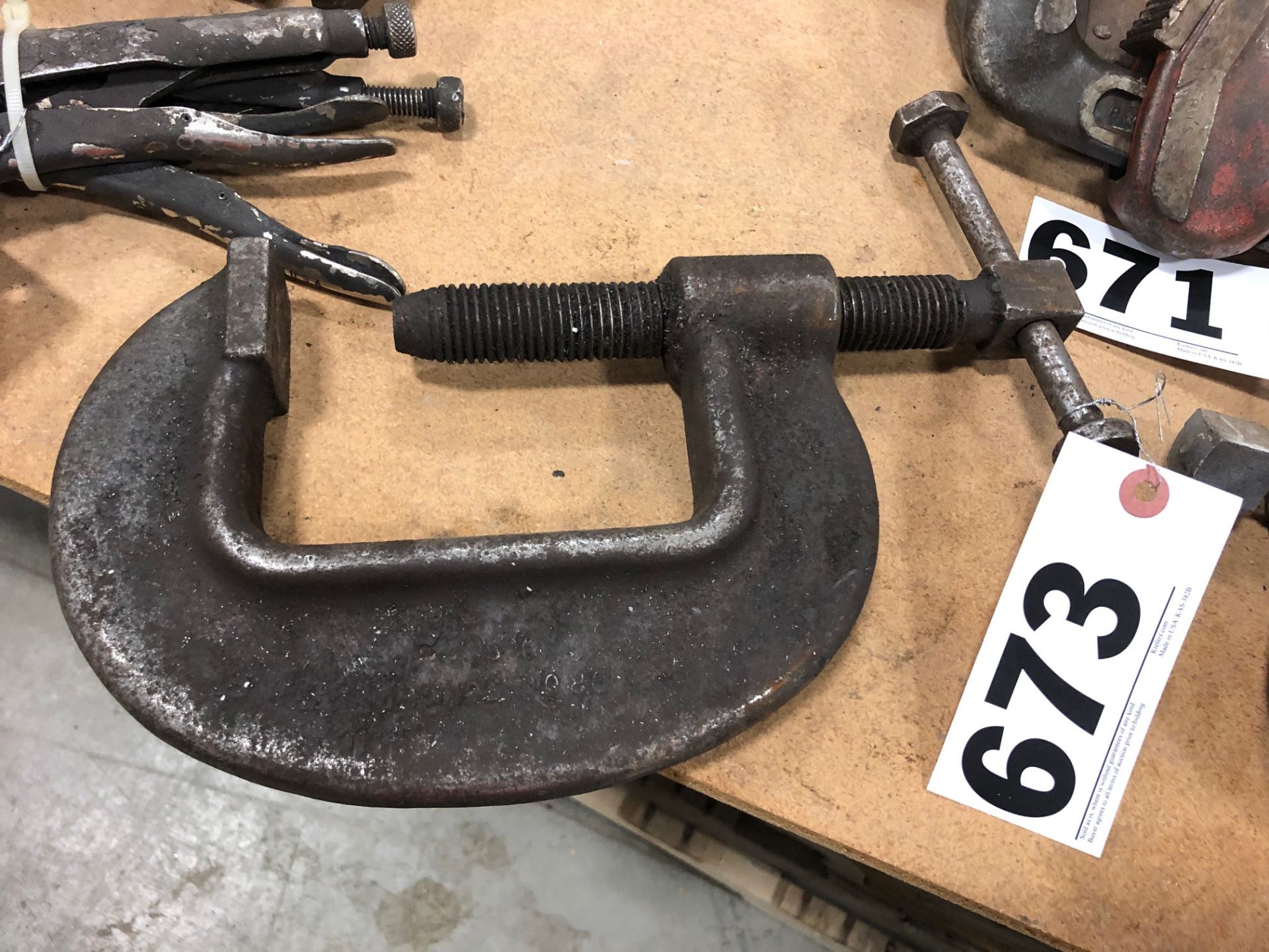 5” heavy duty C Clamp