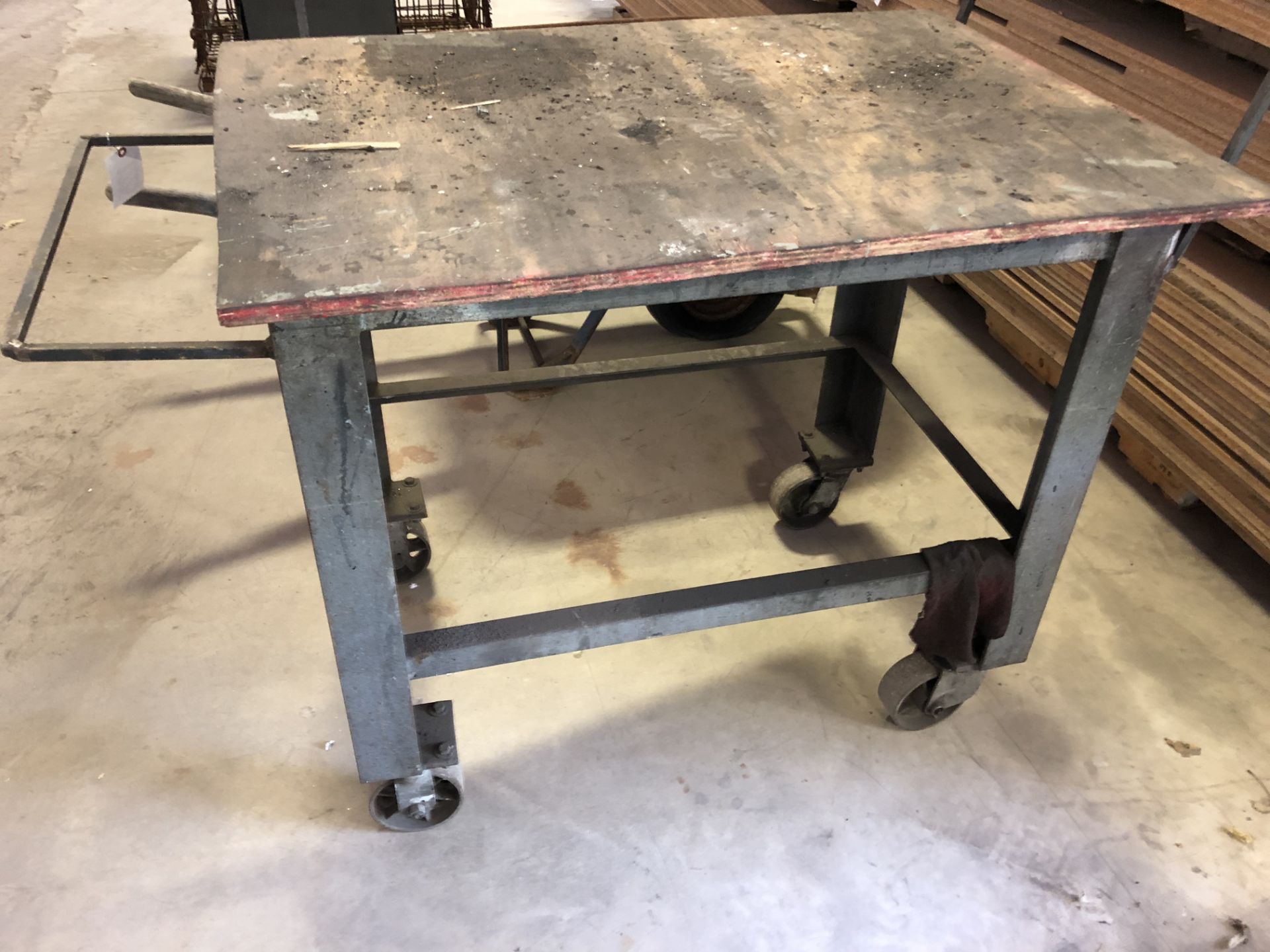 Steel shop cart - Image 2 of 2