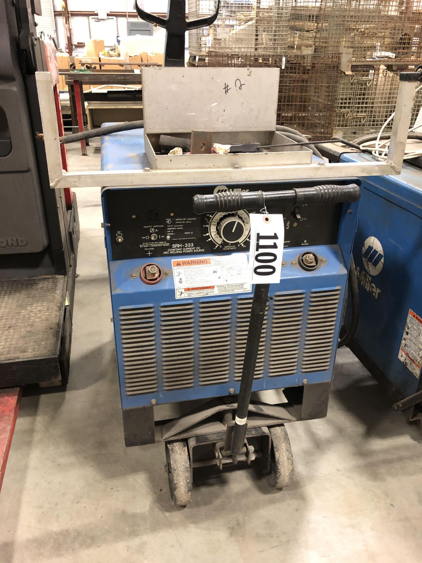 Miller SRH-333 300 amp welder, 1993 model - Image 2 of 3