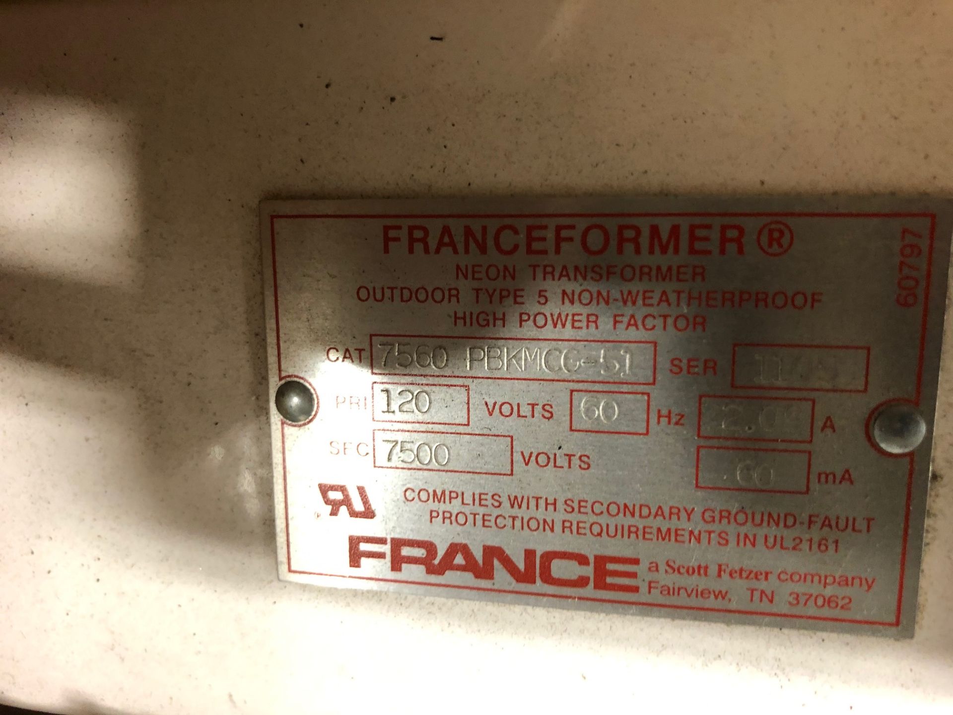 Pallet lot of Franceformers Neon transformers for sign lighting - Image 3 of 3