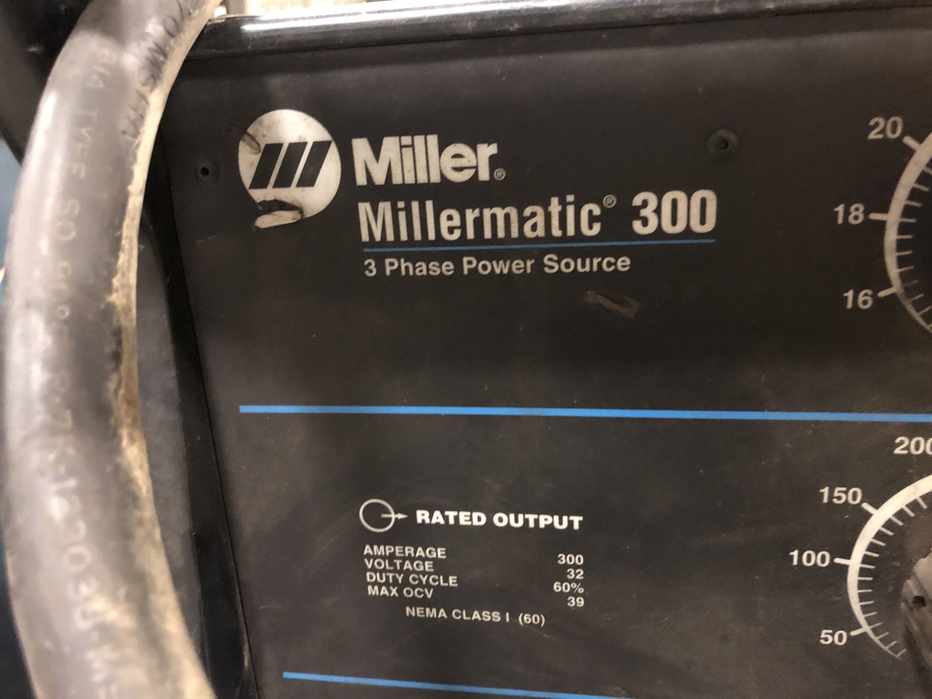 Millermatic 300 300 Amp Welder, 1997 model - Image 2 of 2