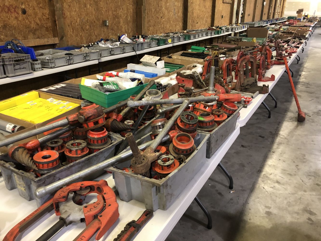 Day 1 - Extraordinary Auction includes 27 sea containers of Metal working equipment, Tools, Bearings & more for MB Glick LLC