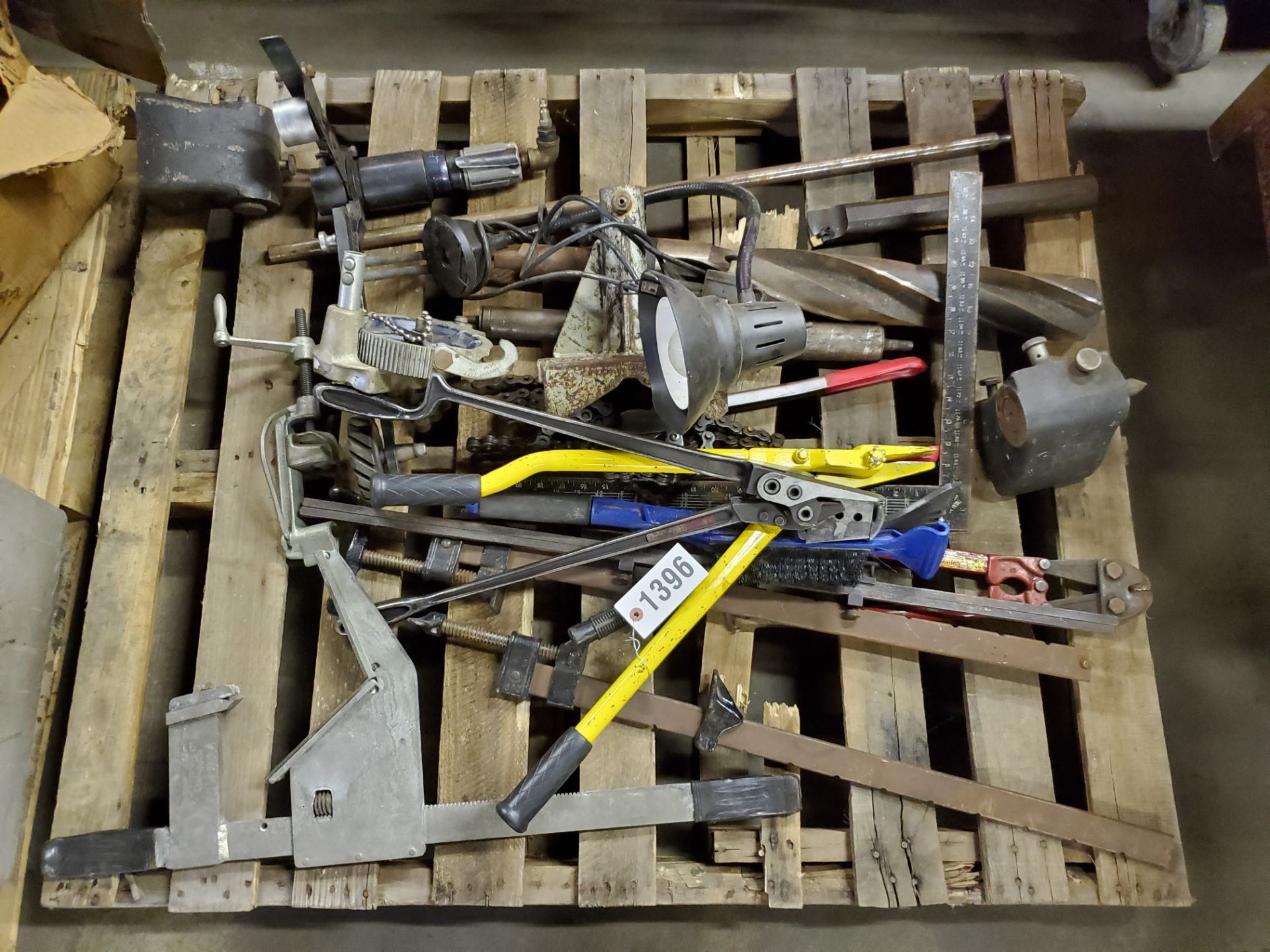 (Skid) Large Drill Bit, Banding Cutters & More