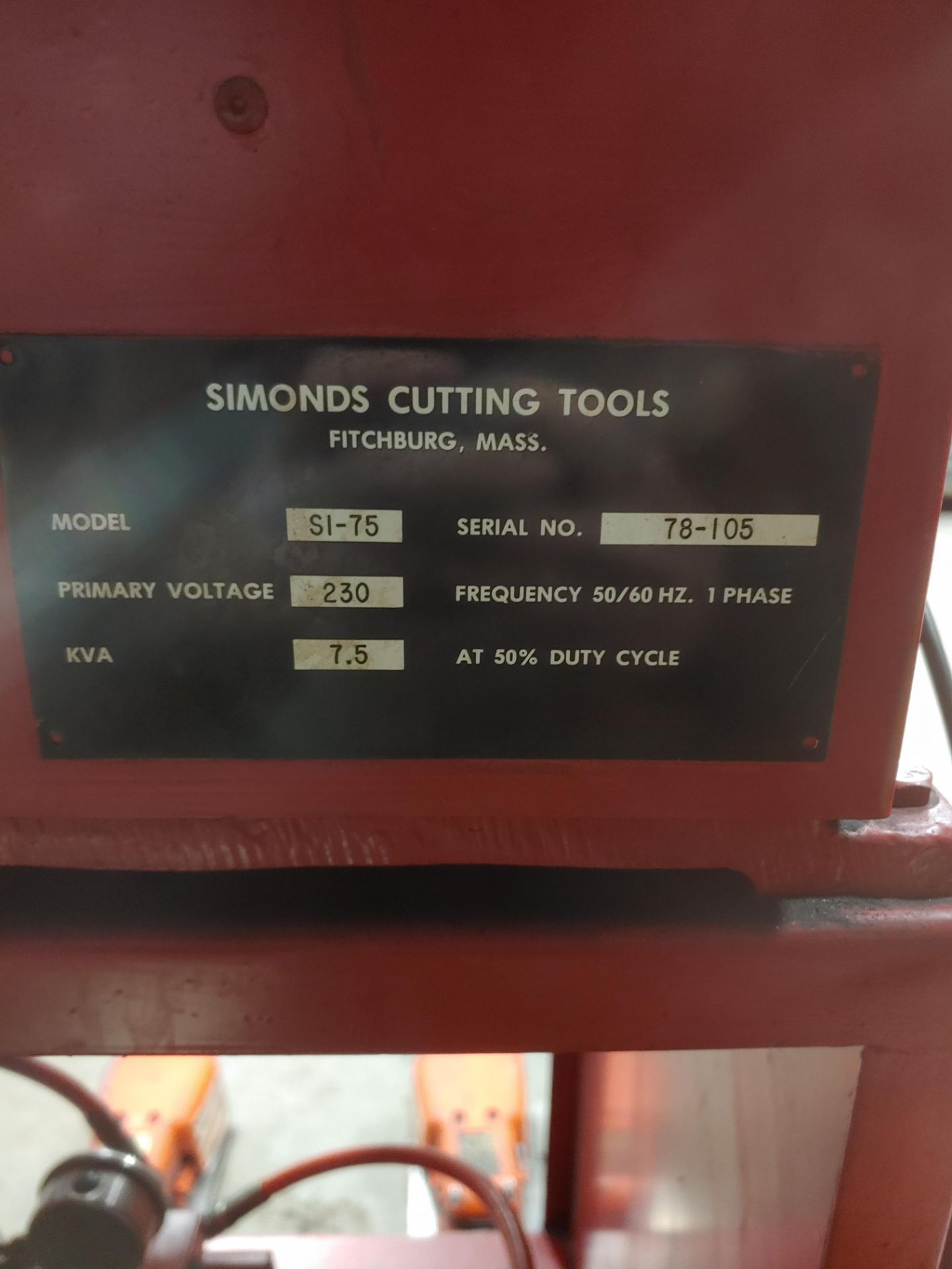 Simonds Bandsaw blade welder - Image 3 of 3