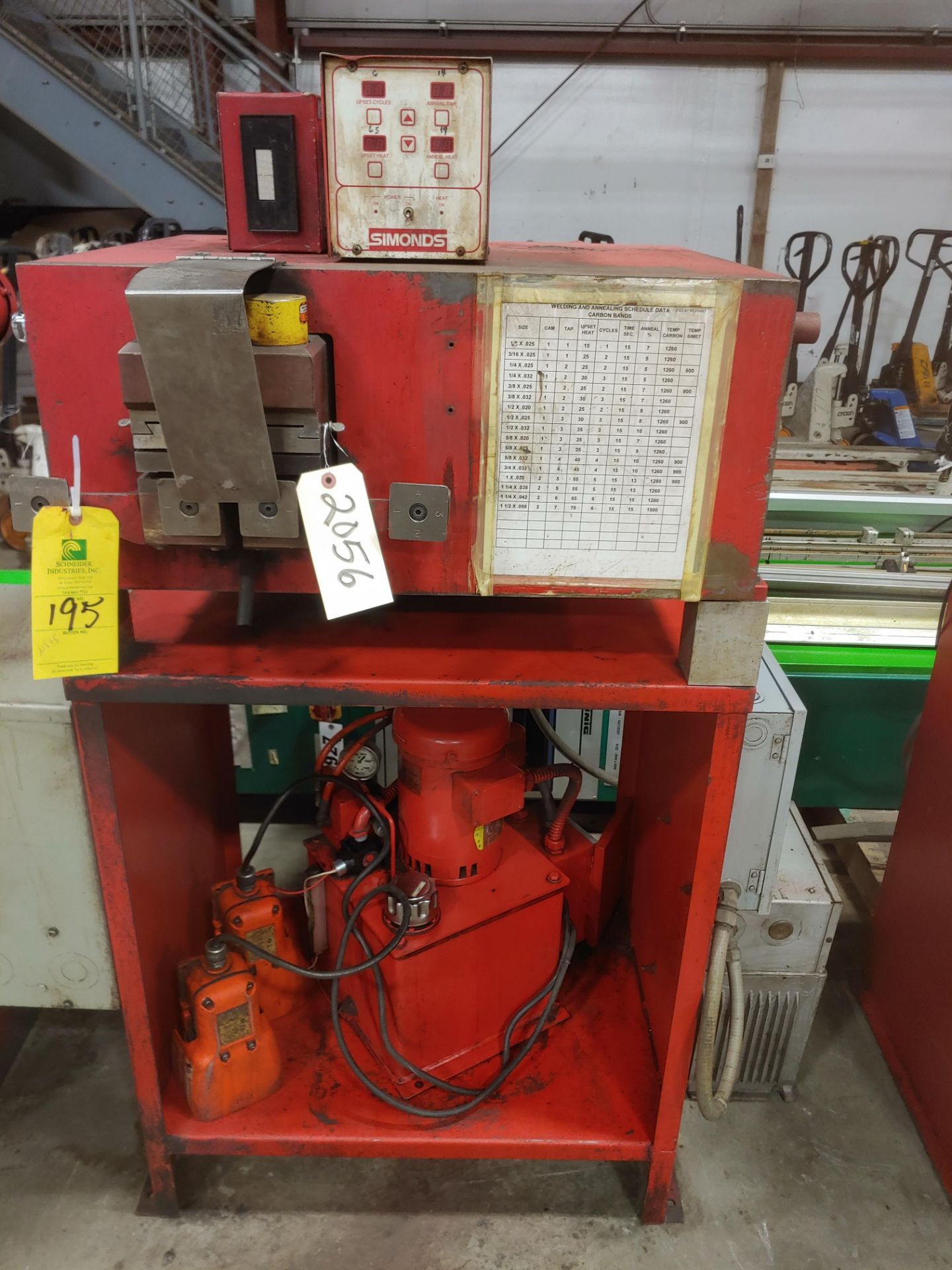 Simonds Bandsaw blade welder