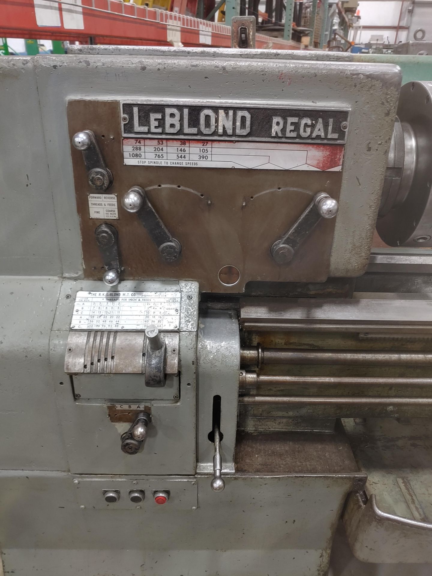 Leblond Regal Lathe - Image 2 of 3