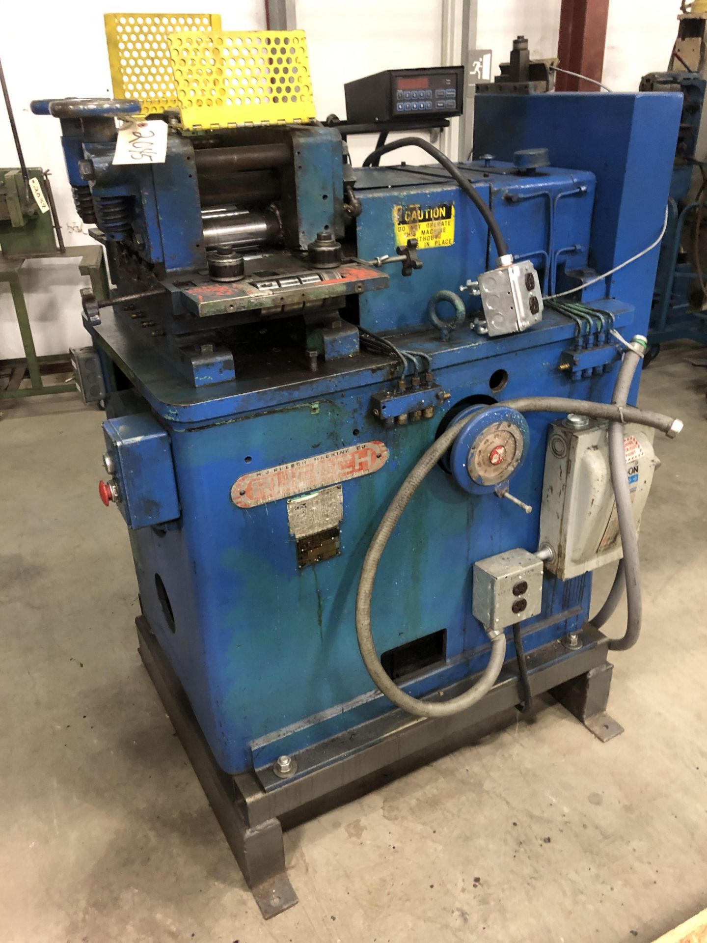 Ruesch Steel Stock Straightener with AC Tech