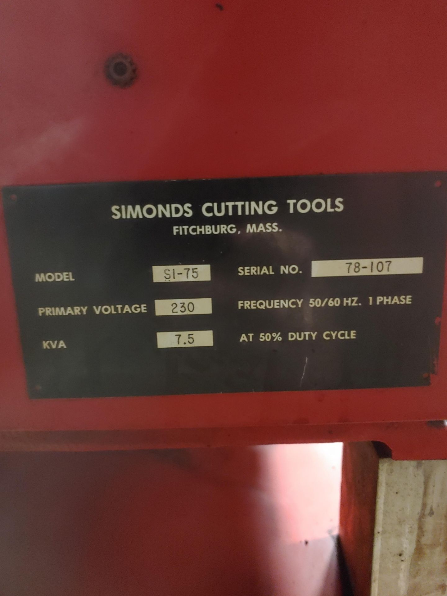 Simonds Bandsaw blade welder - Image 2 of 2