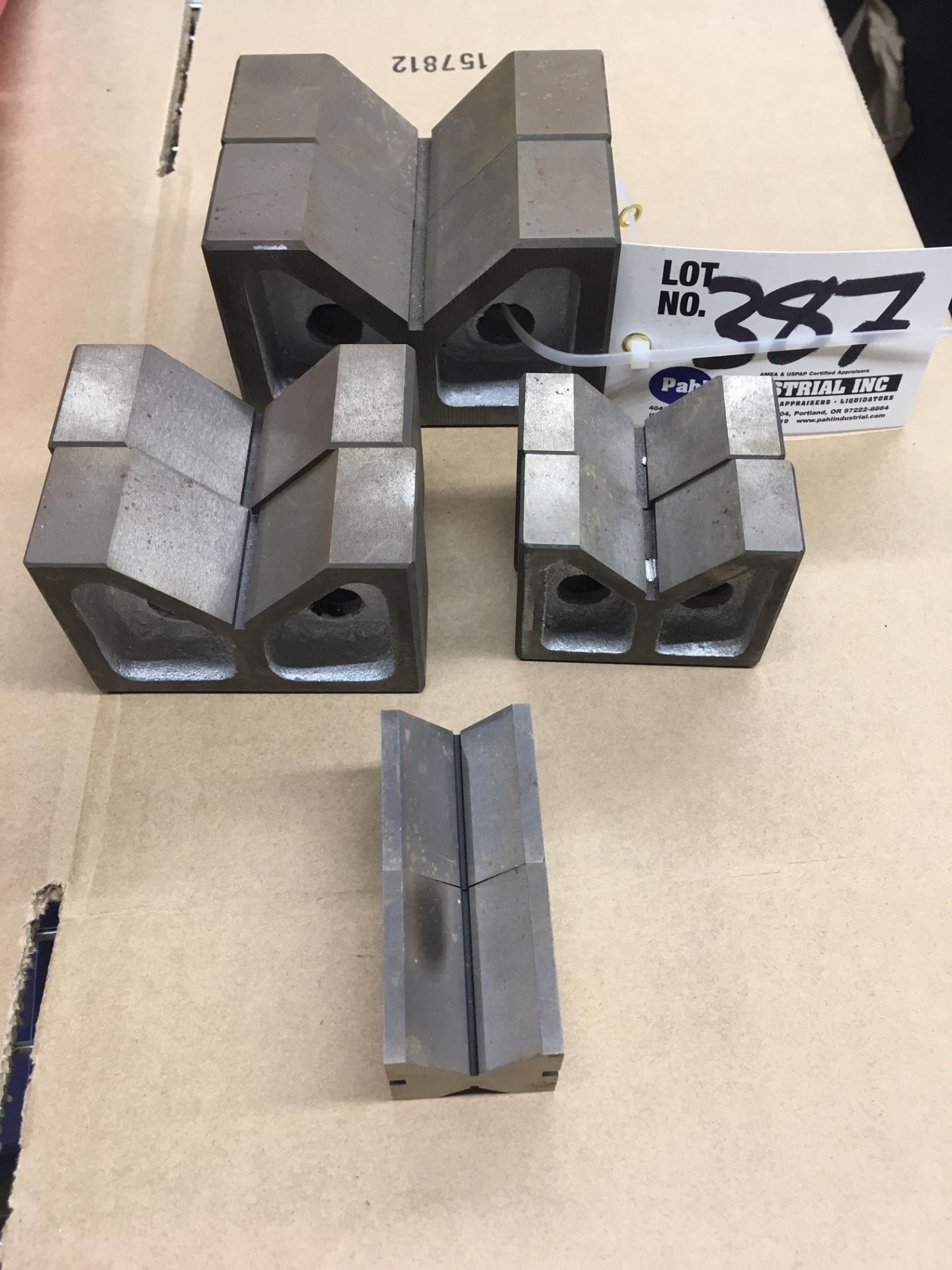 4 Sets of V Blocks (2", 3", 4" and 5")