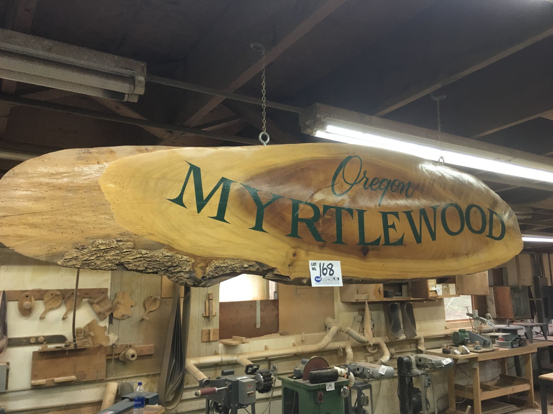 Oregon Myrtlewood Sign 6' long