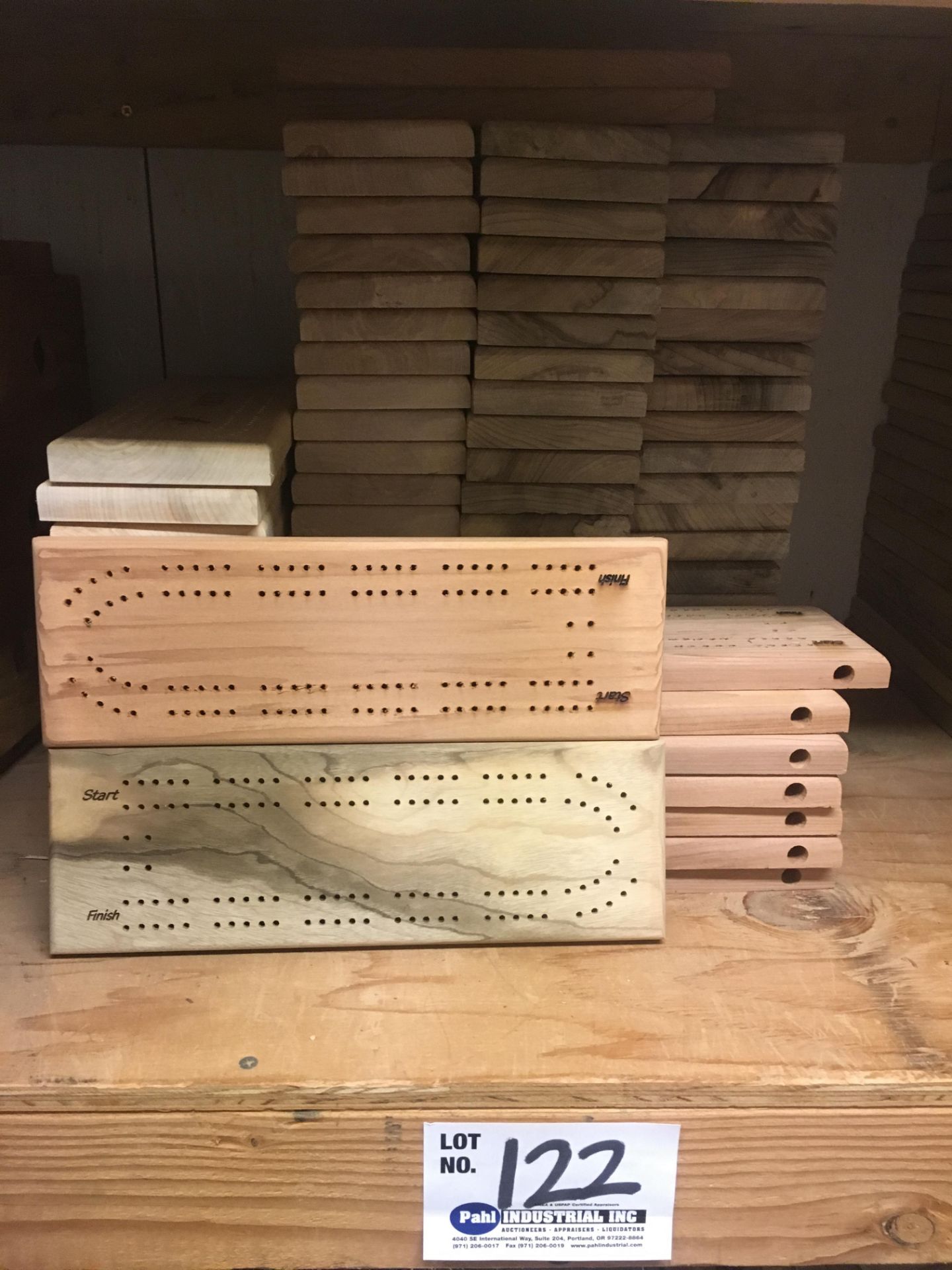 Myrtlewood and Redwood Cribbage Boards