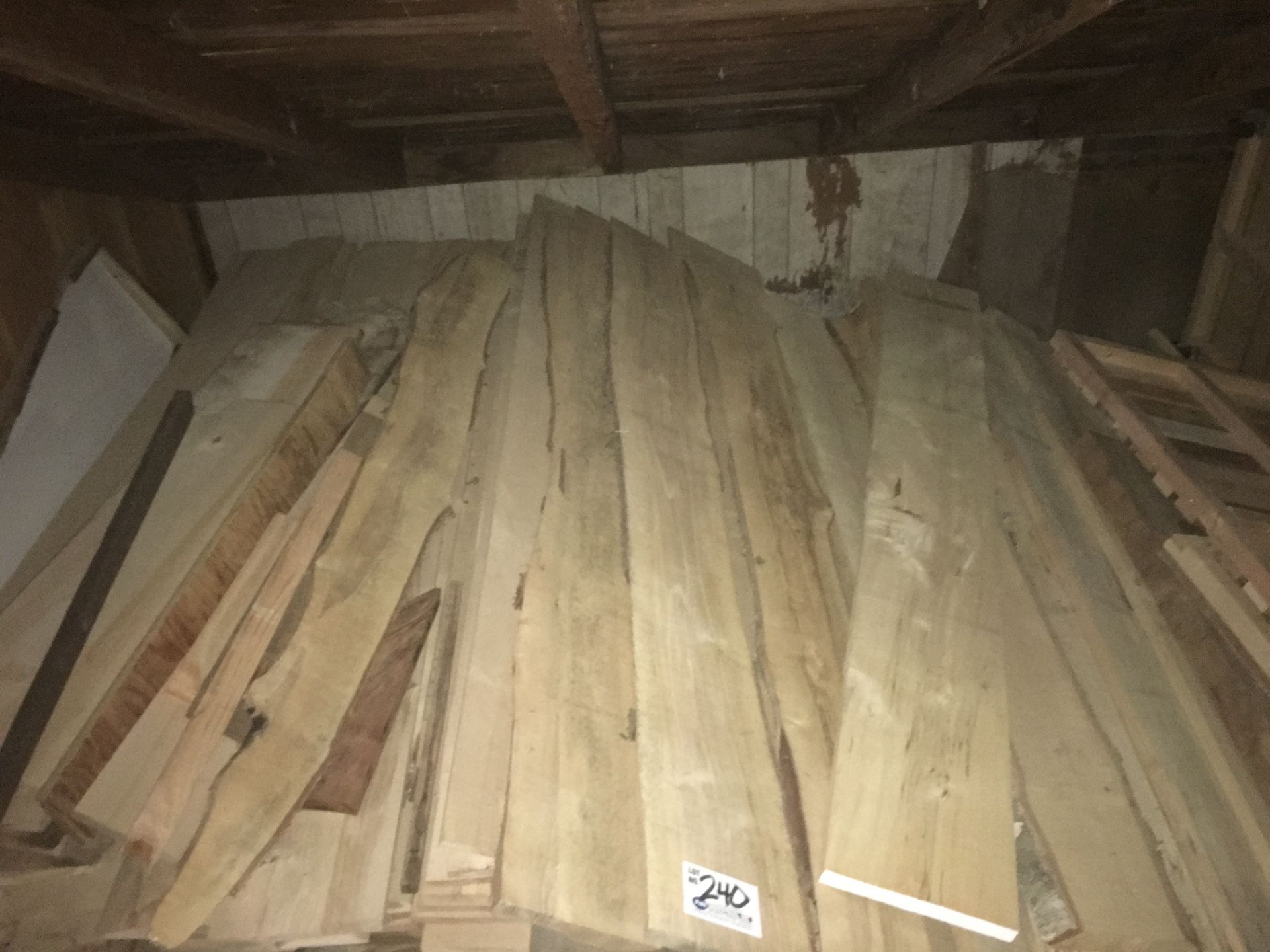 Large Quantity 1/2"-1" Thick Alaskan Birch boards 6-7' long - Image 2 of 3