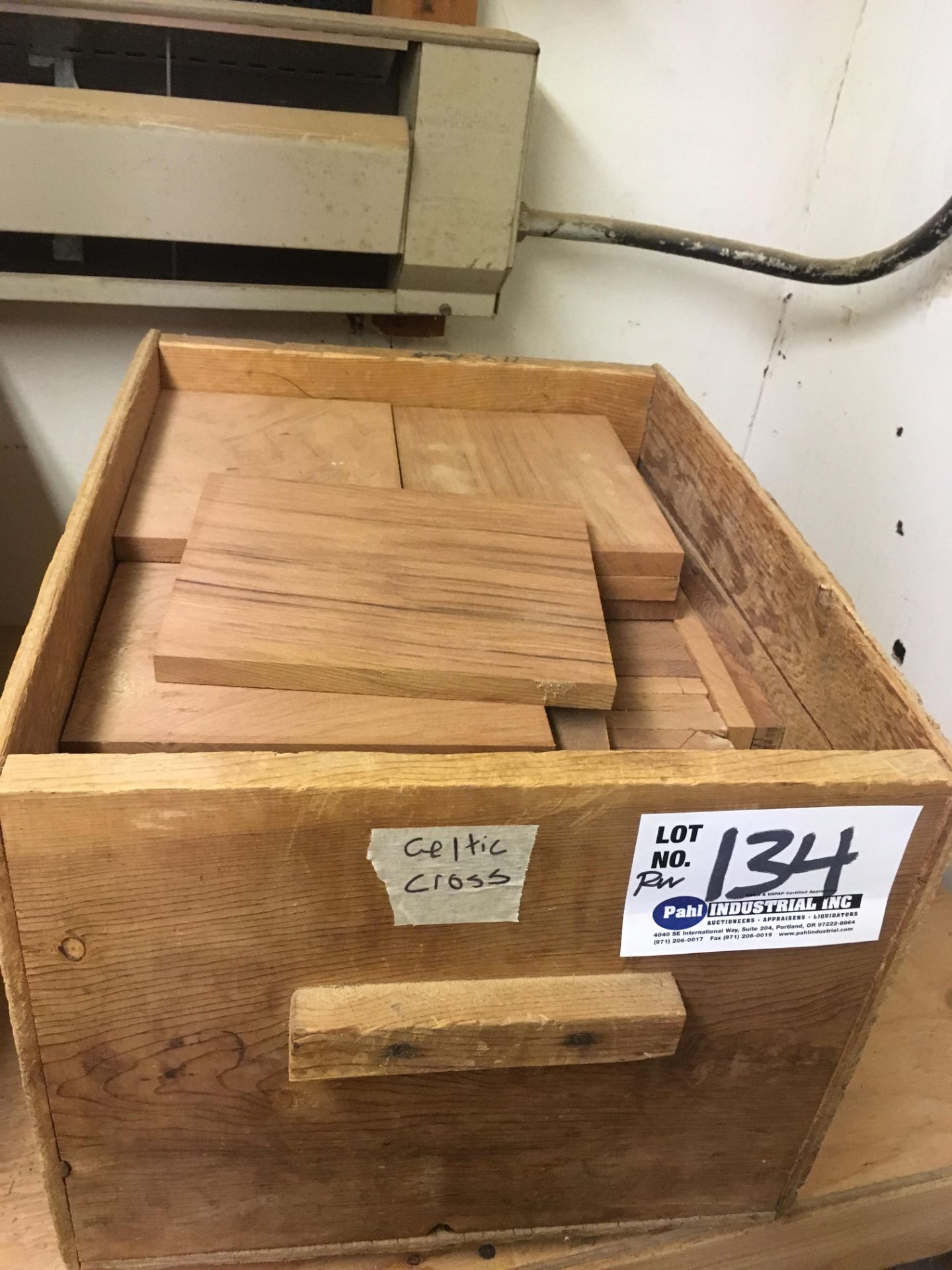 1 Box 6" x 8" x 1/2" Thick Redwood Blocks