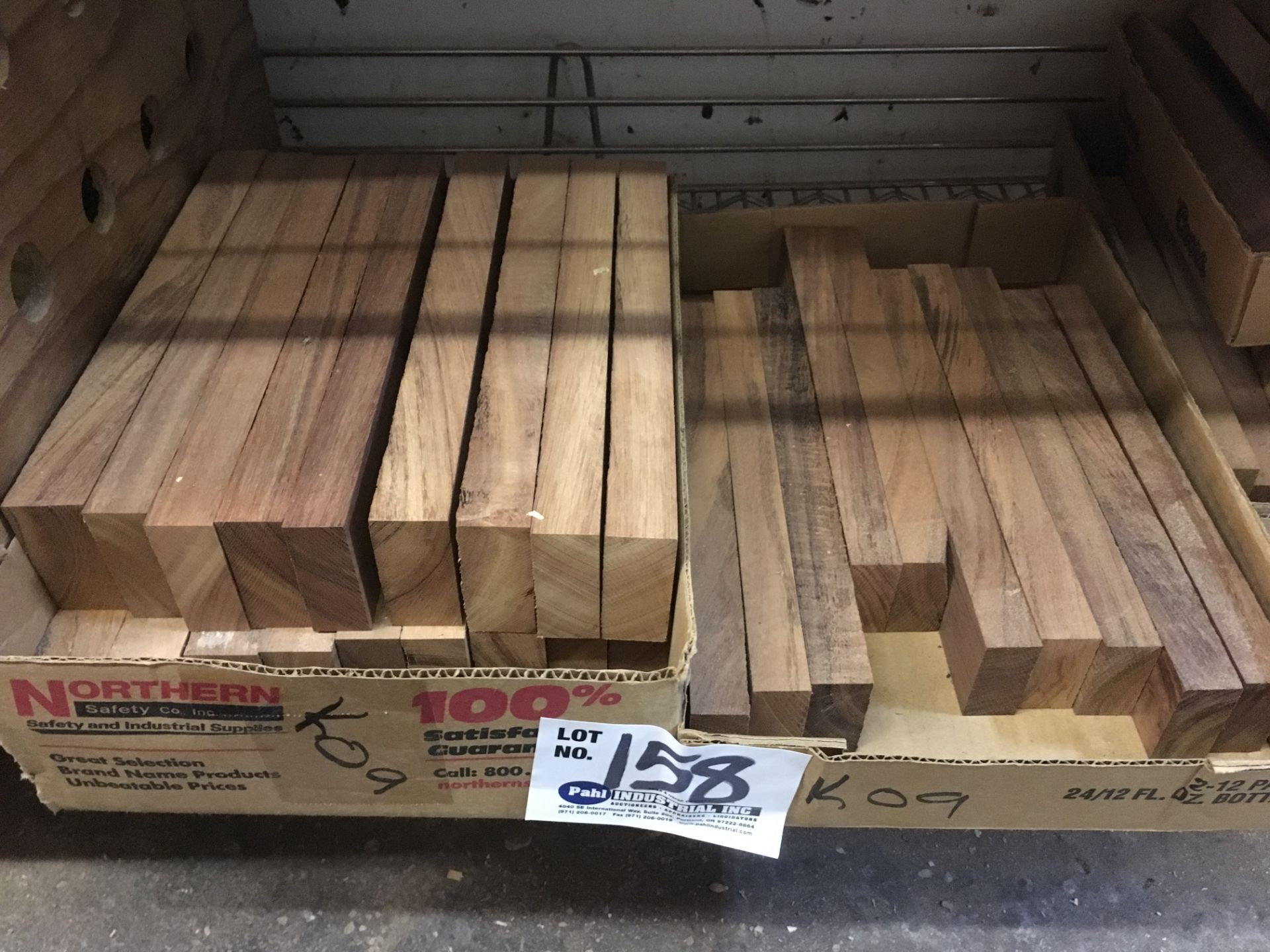 2 Boxes 1" Koa Blocks