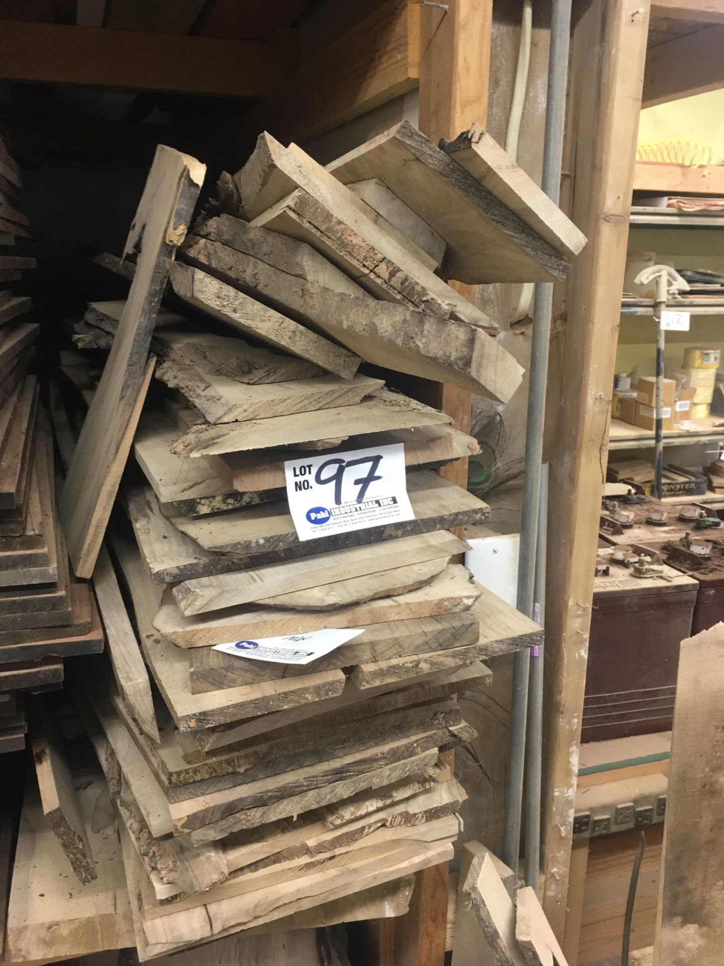 Assorted Sanded Myrtlewood Boards up to 1.75" thick various lengths