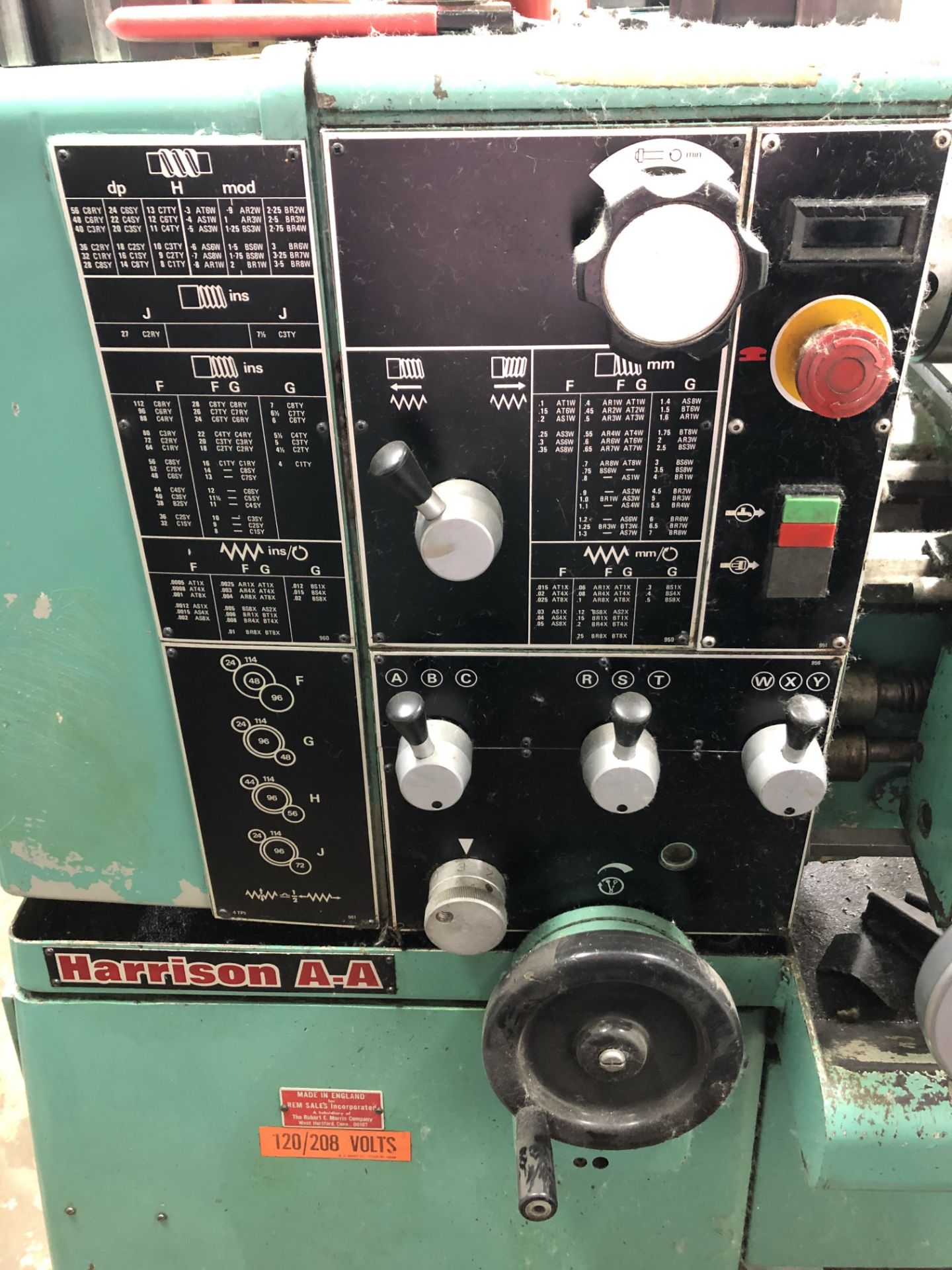 Harrison AA Lathe 25" Centers, 1.5" Spindle Bore 3000 RPM   Please call 971-206-0017 to preview. - Image 17 of 32