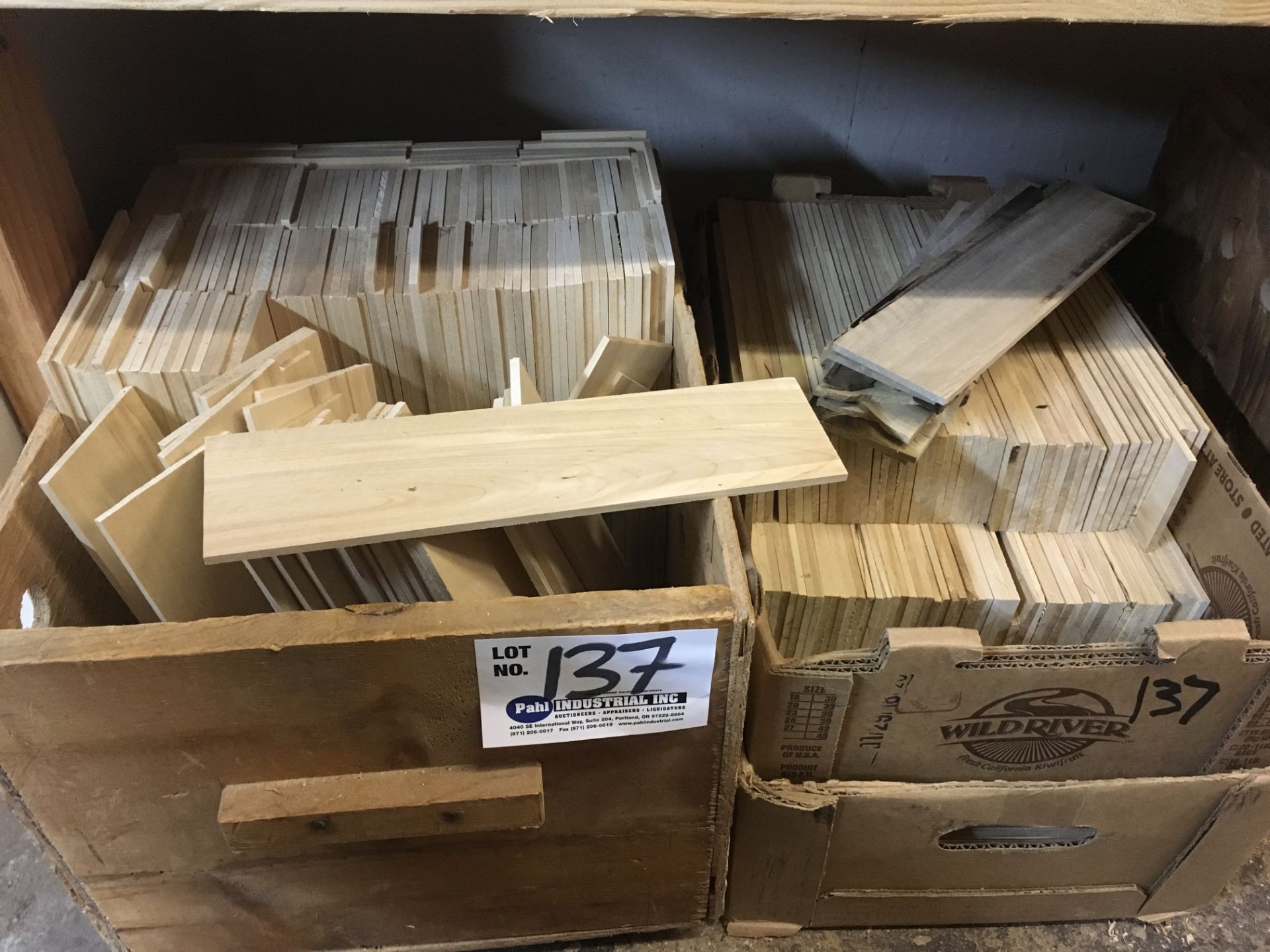 2 Boxes 12" x 3" x .200" Myrtlewood stock