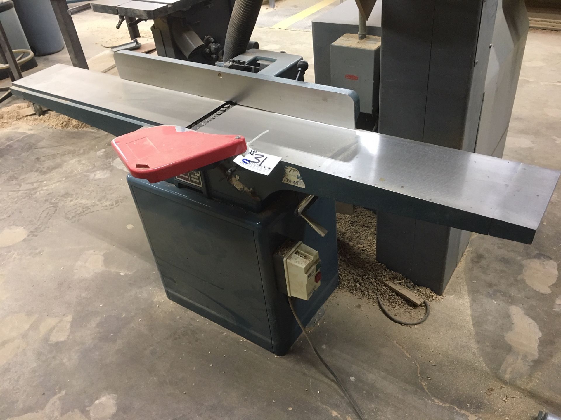 2004 Geetech CT-204L 8" Jointer, 6' 1" long bed s/n 697351