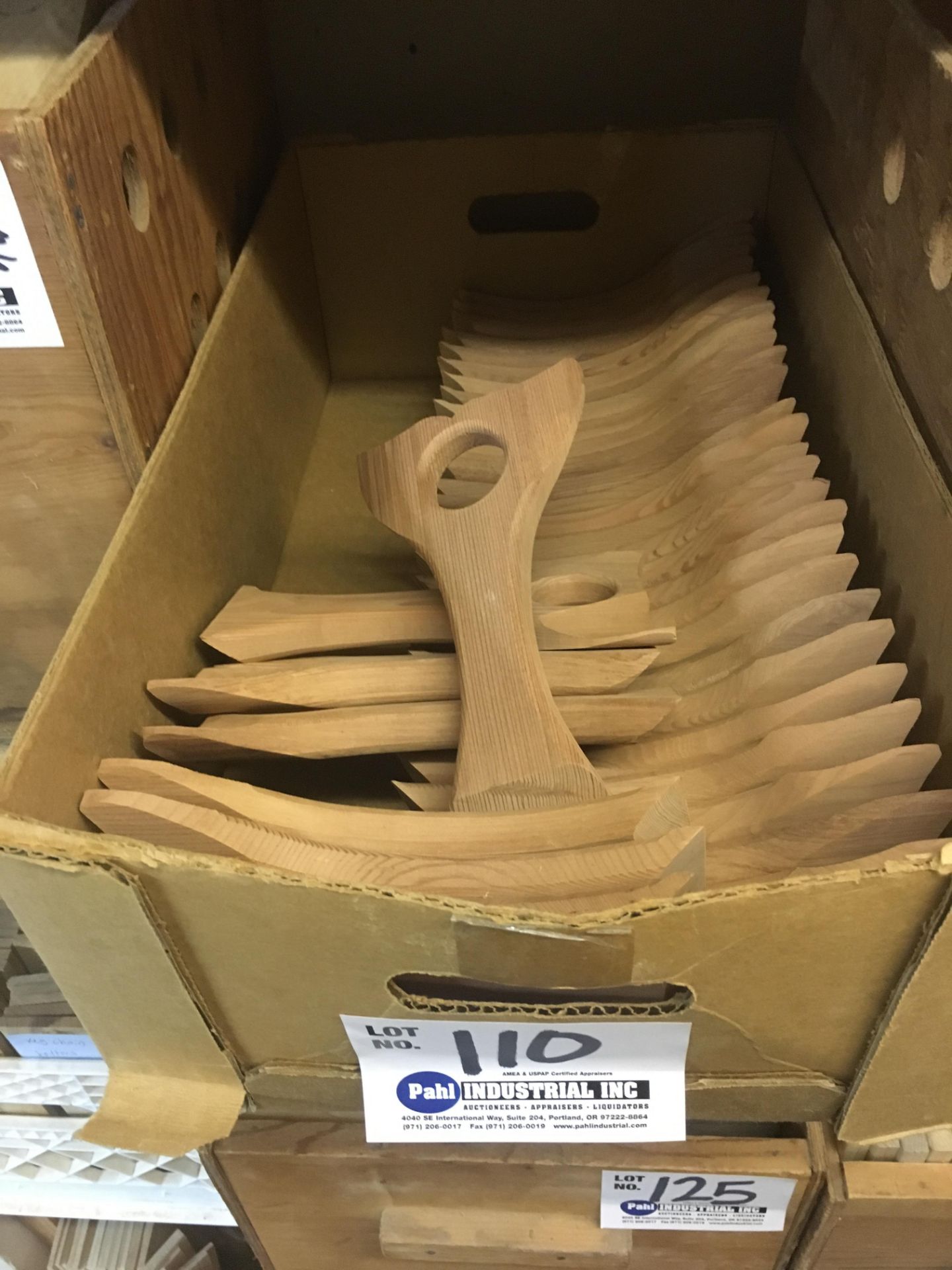 Box of Redwood Wine Bottle Holders