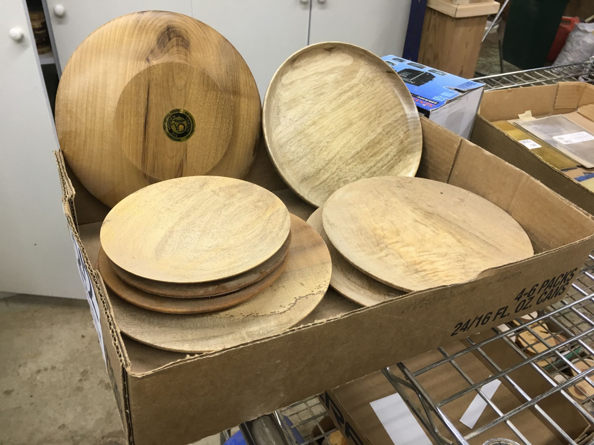 Box of Myrtlewood Dishes - Image 2 of 2