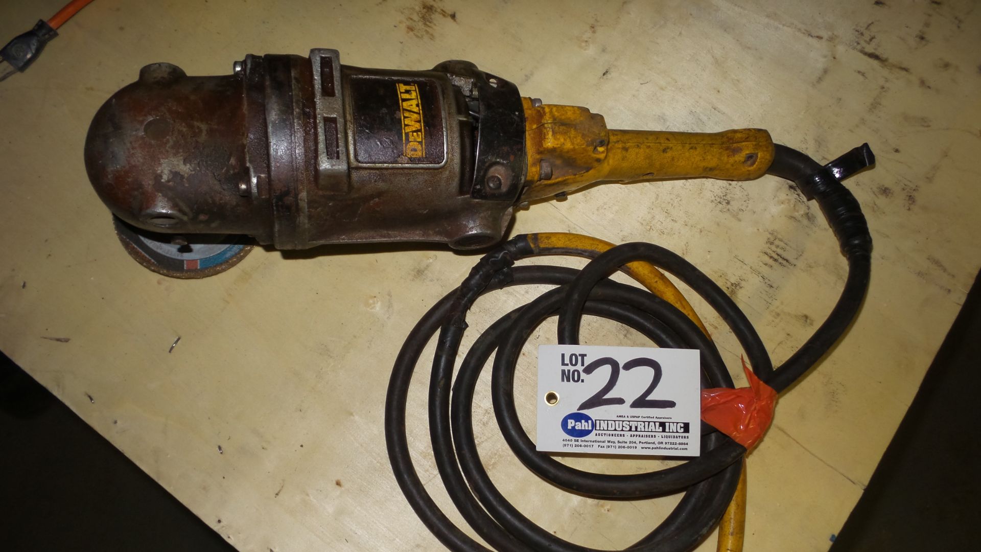 DeWalt 7.5"" Right Angle Grinder